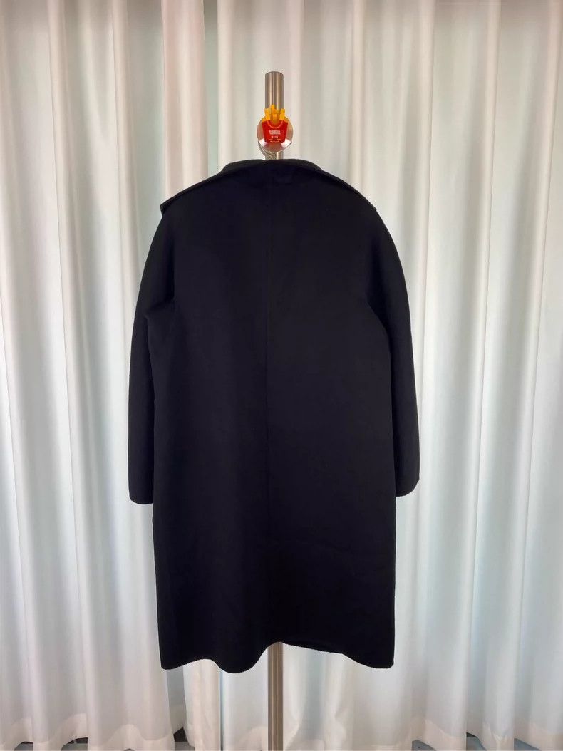Max Mara Max Mara Classic Black Cashmere Bathrobe Coat Jacket Size S / US 4 / IT 40 - 2 Thumbnail