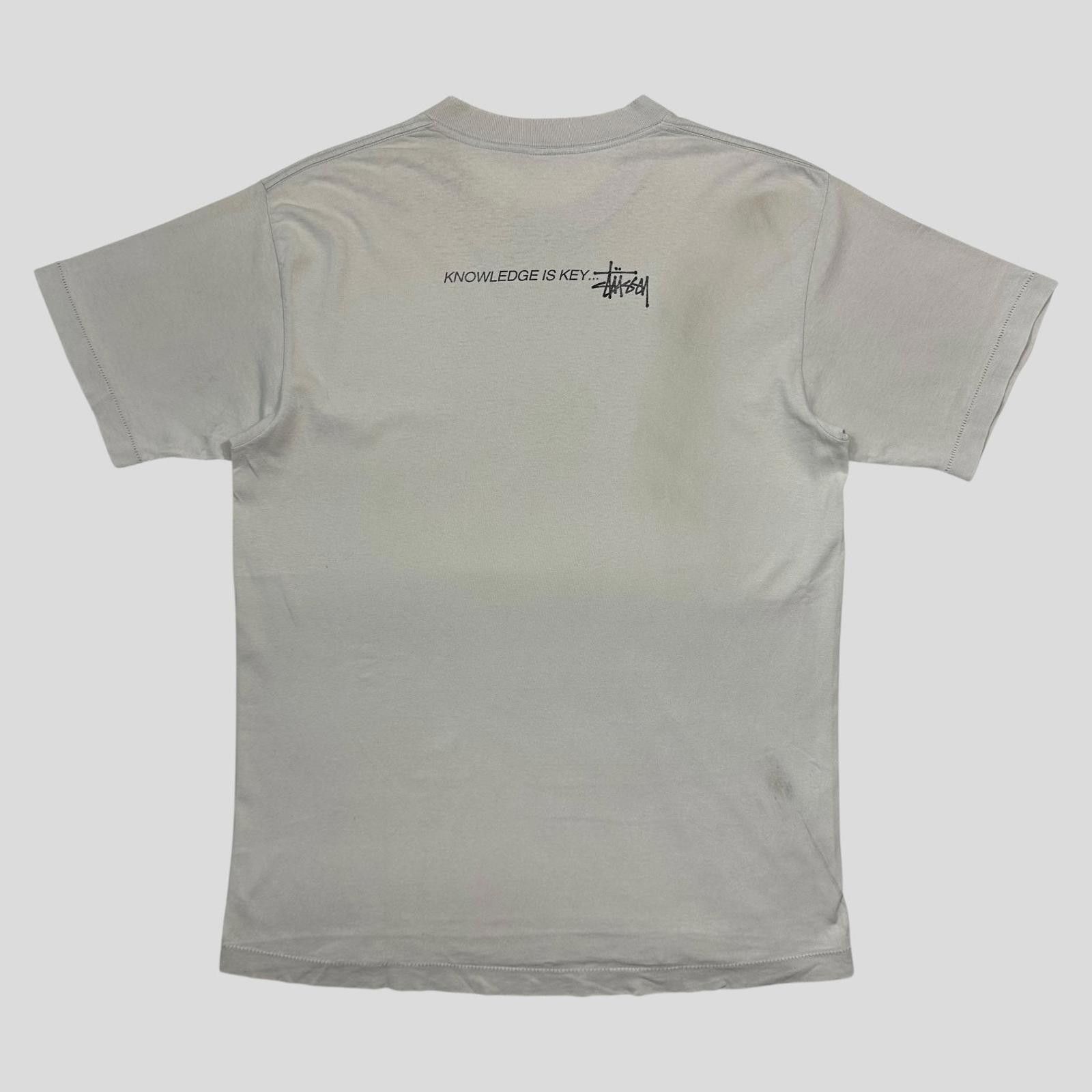 Stussy Stussy early 90’s Knowledge is Key T-shirt - L Size US L / EU 52-54 / 3 - 2 Thumbnail
