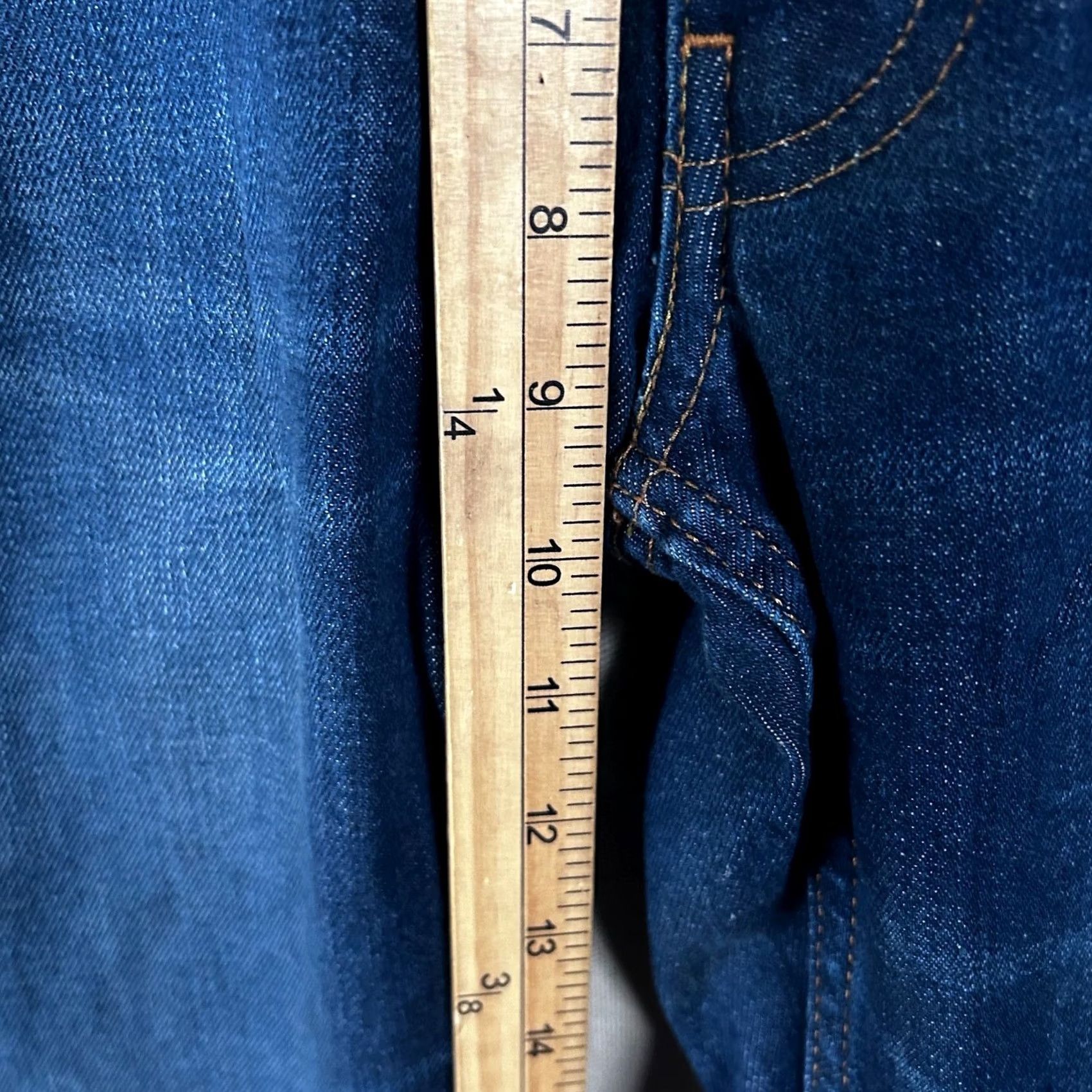 Levi's Levi's 514 Jeans Dark Blue Straight 36x30 Mens Regular Denim Cotton Blend 5-Pocket Zip Button 514-1302 VINTAGE No Size US 36 / EU 52 - 8 Thumbnail