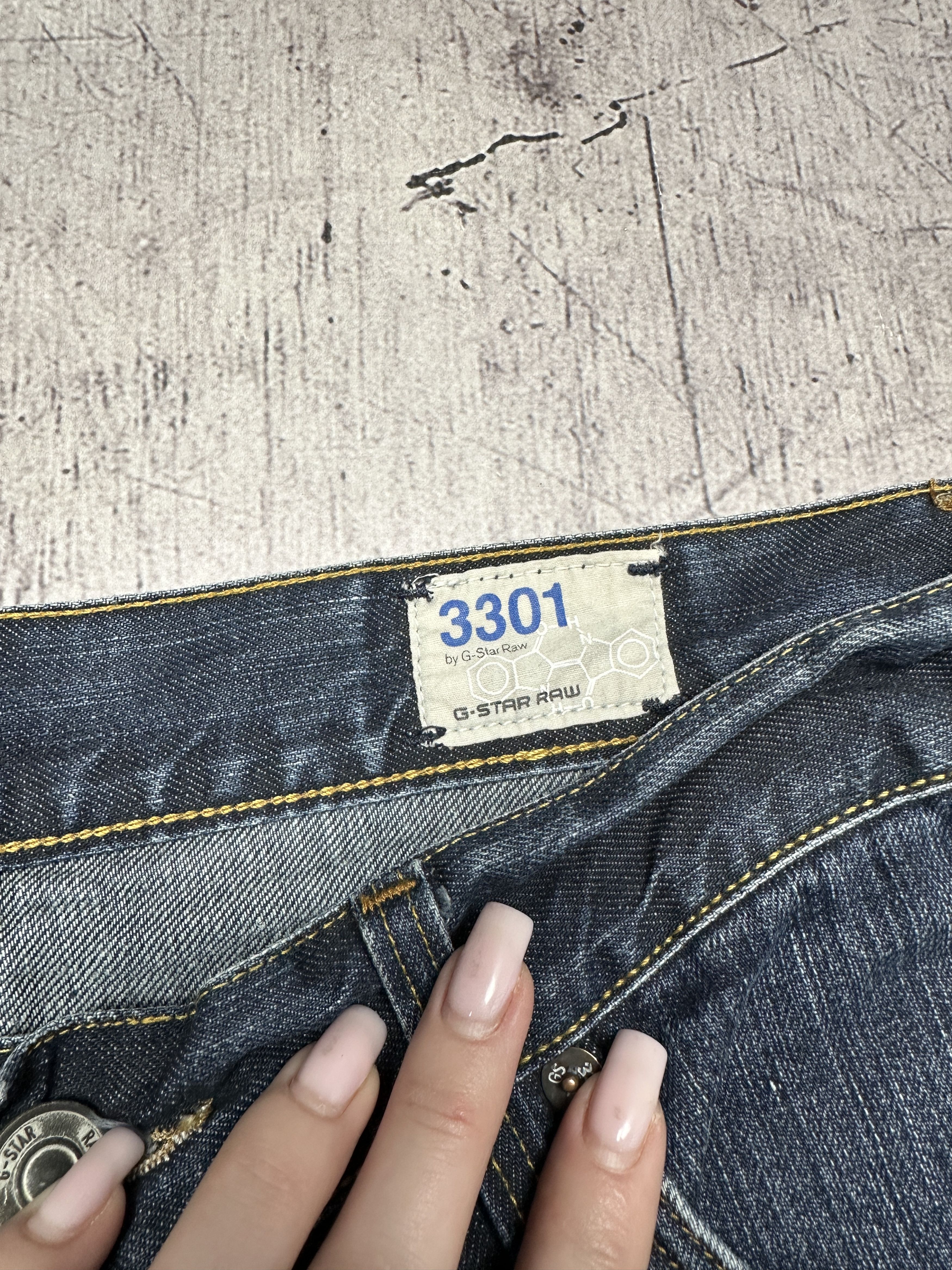 G-Star G Star Raw 3301 Loose Mens Denim Pants Jeans Size US 31 - 3 Thumbnail