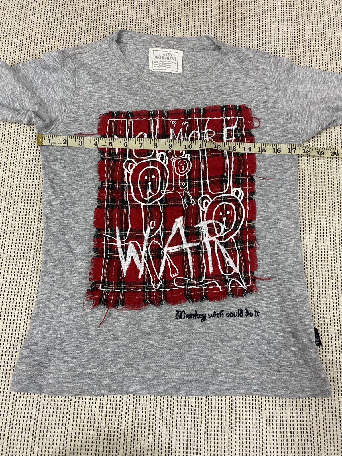 Japanese Brand Listen Heartreat Archive Graphic Tee Hype Rare Size S / US 4 / IT 40 - 10 Thumbnail