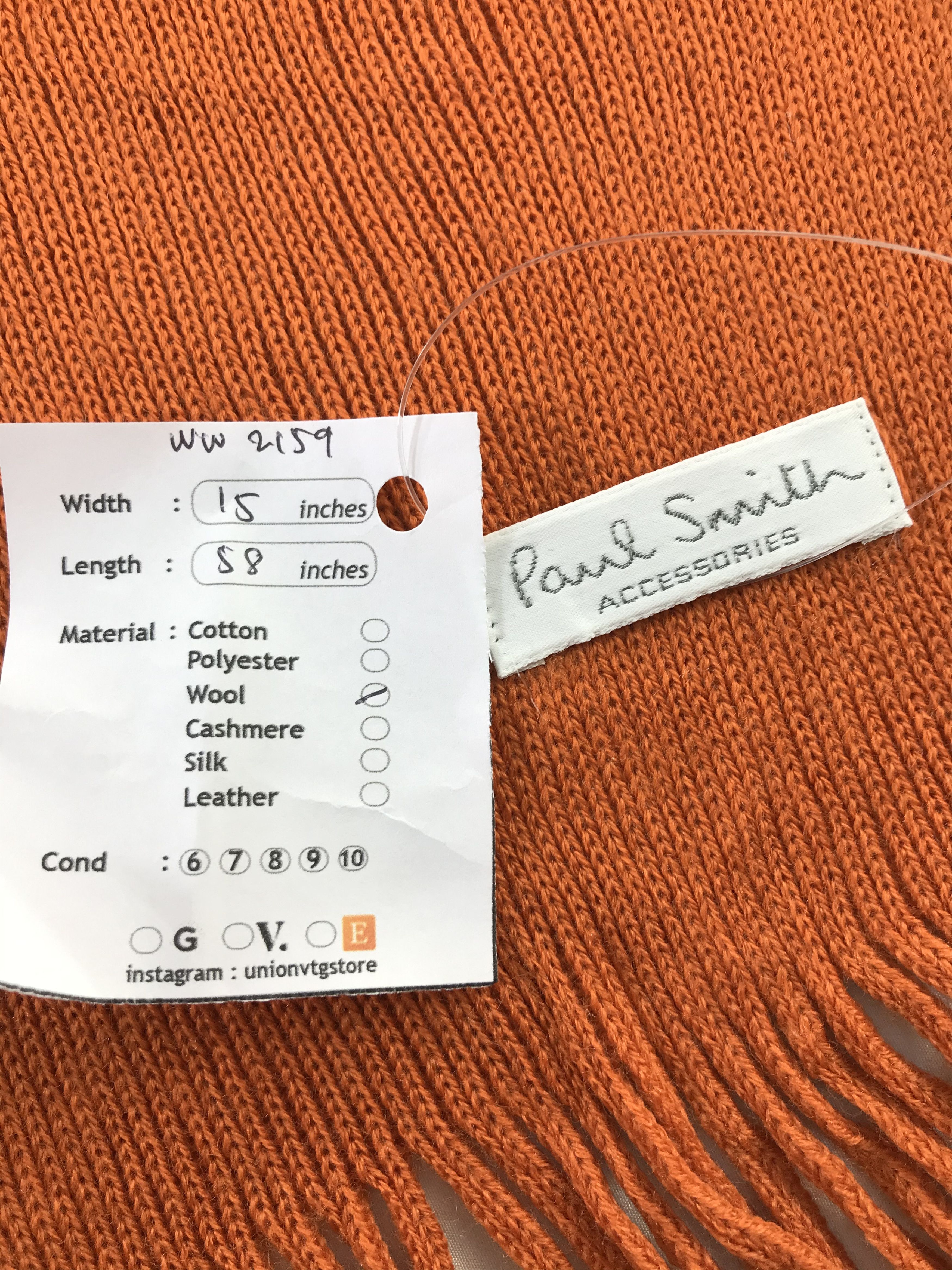 Paul Smith Scarf / Muffler / Neckwear - WW2159