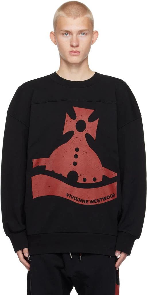 Vivienne Westwood o1srvl11e0326 Sander Sweatshirt in Black Size US L / EU 52-54 / 3 - 2 Thumbnail
