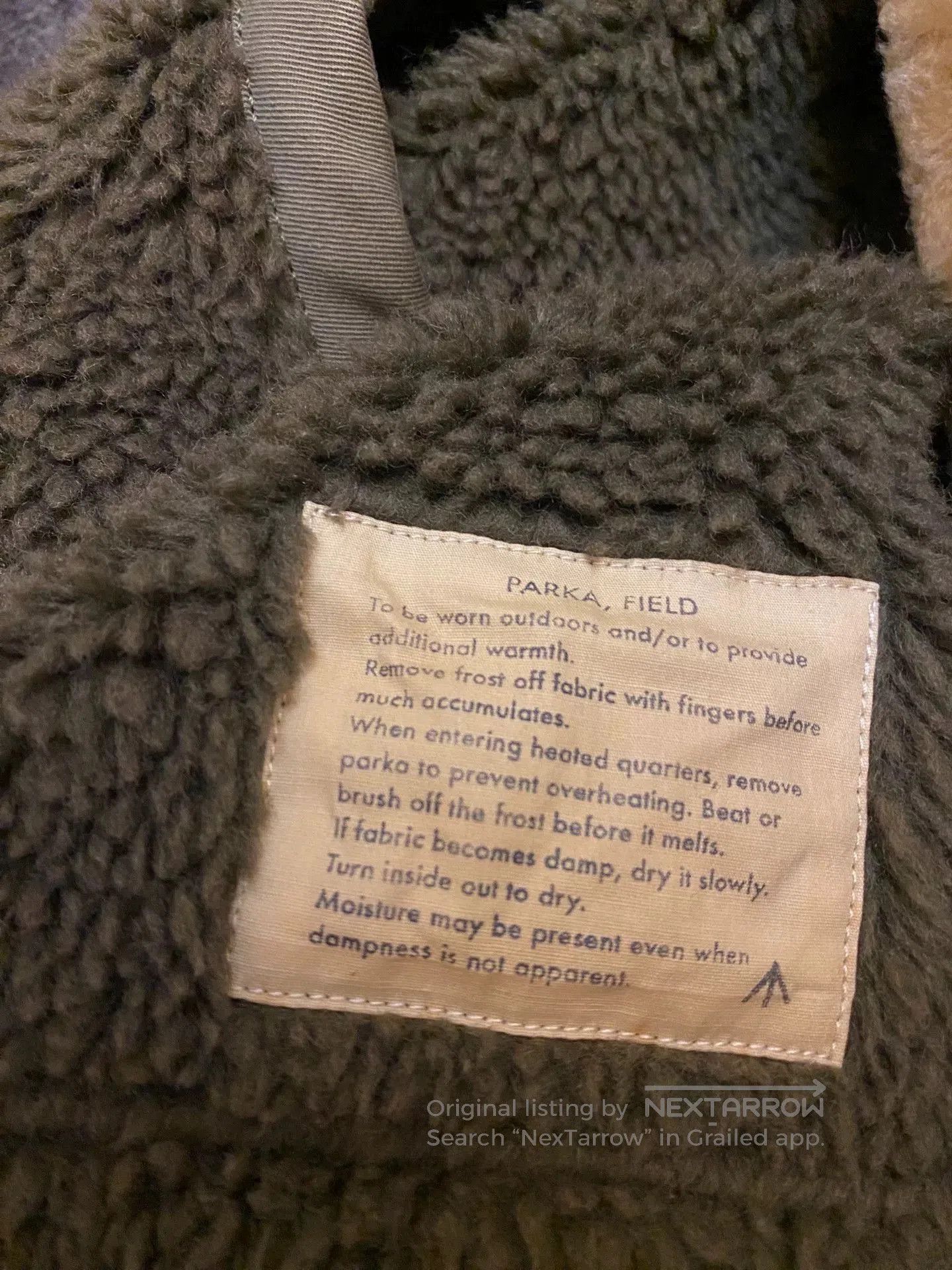 RRL Ralph Lauren double rl rrl m43 pile hood jacket parka. Size US L / EU 52-54 / 3 - 6 Thumbnail