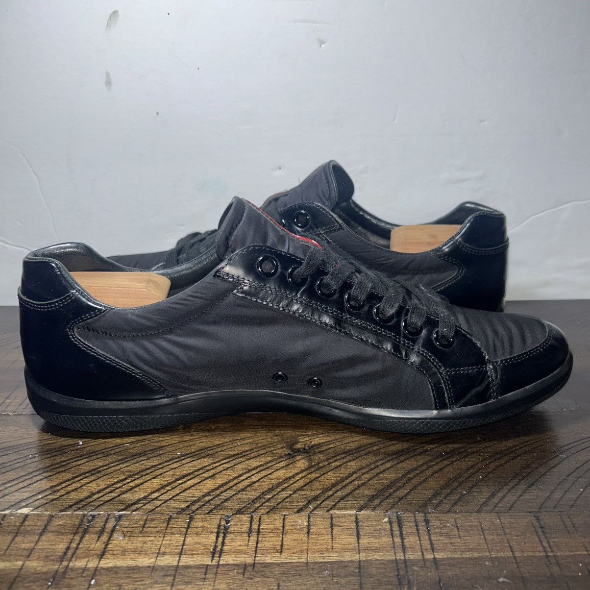 Prada Prada Saffiano Luxury Sneakers Size US 11 / EU 44 - 4 Thumbnail