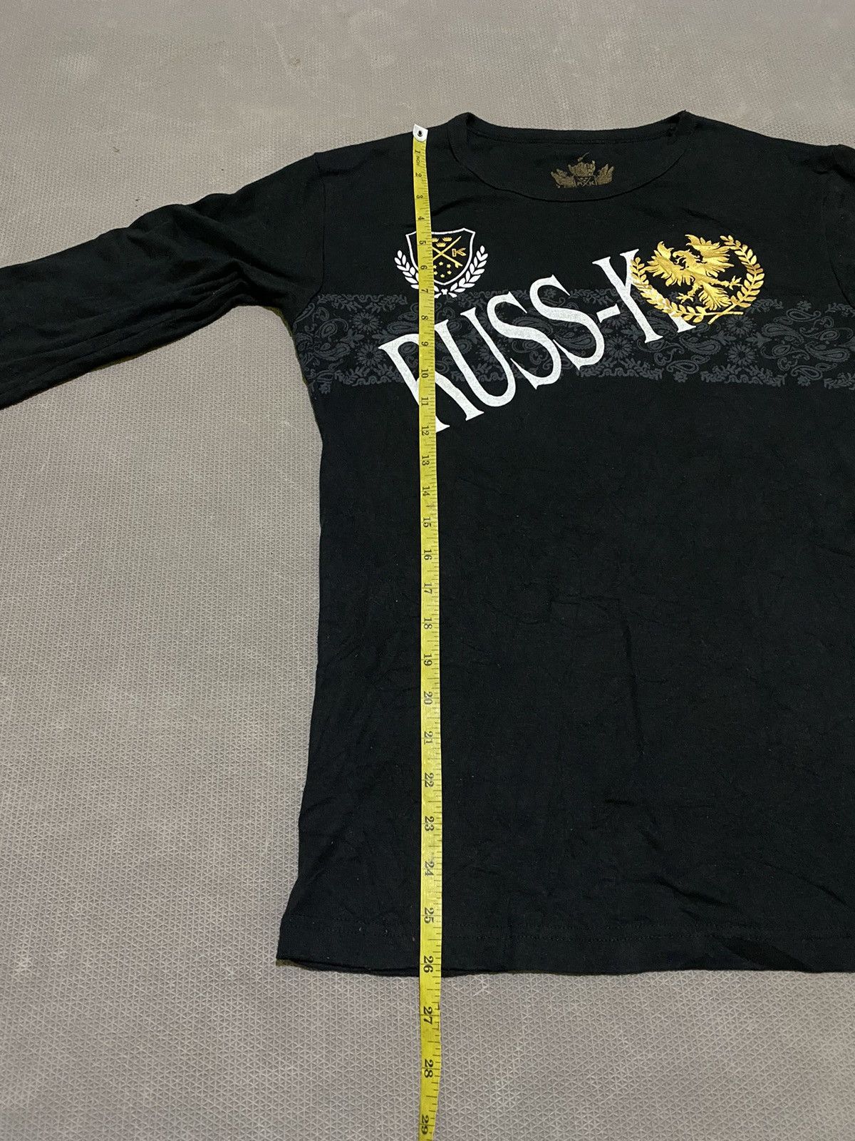 Hysteric Glamour Y2k Russ-k ifsixwasnine punk style long sleeve Size US M / EU 48-50 / 2 - 9 Thumbnail