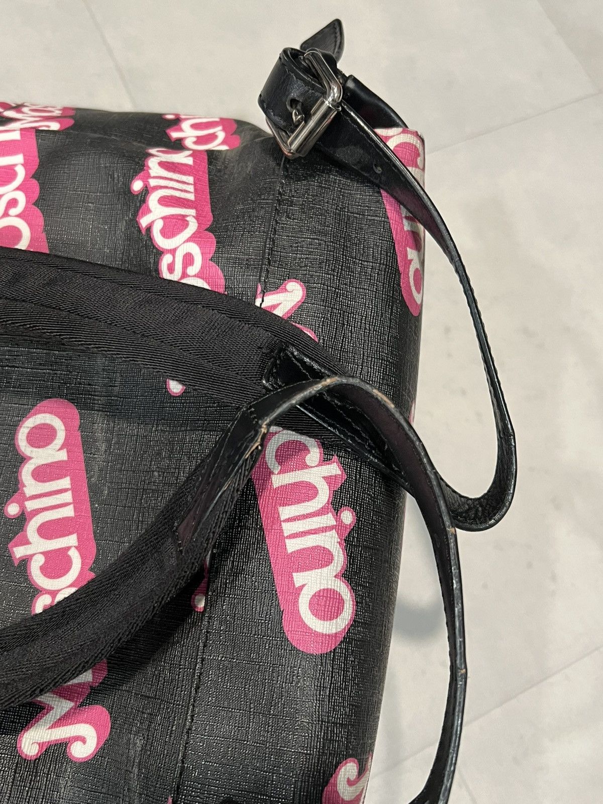Moschino Moschino Barbie Monogram Backpack Size ONE SIZE - 9 Thumbnail