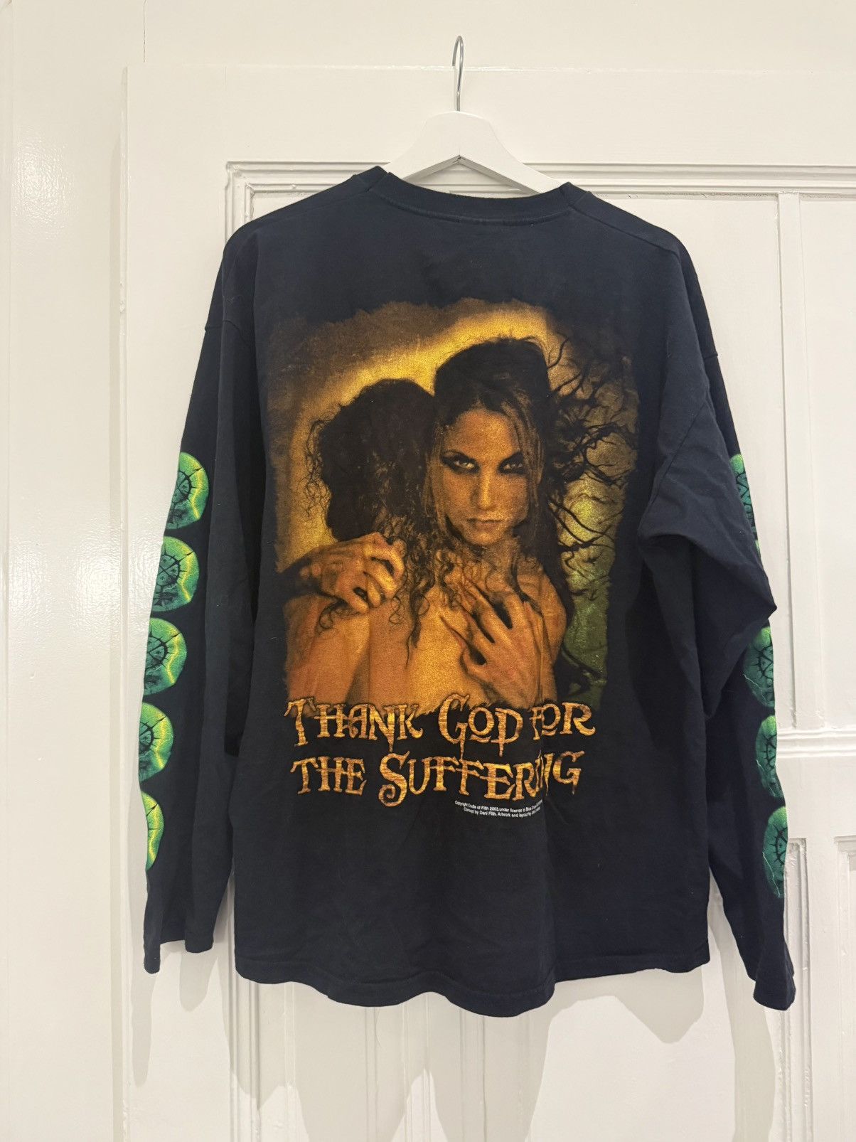 Vintage Cradle of Filth vintage metal 2003 Damnation longsleeve Size US XL / EU 56 / 4 - 2 Thumbnail