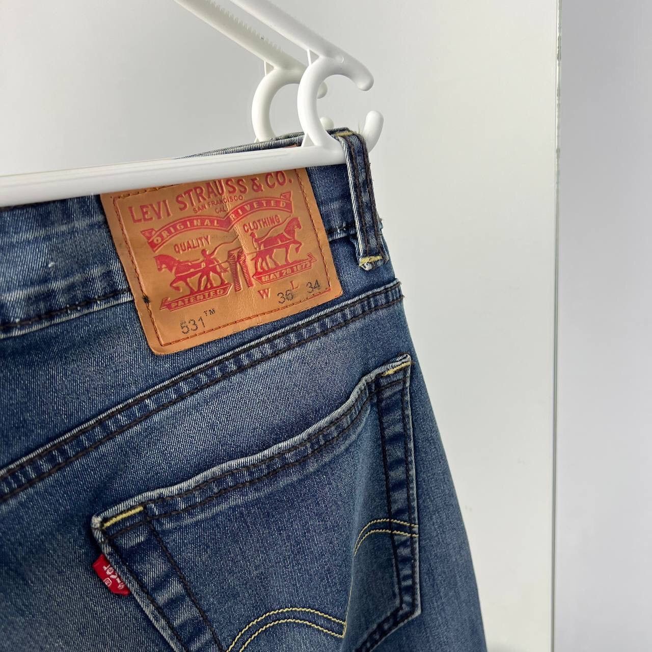Levi's Y2K Levi’s Strauss B. Co. Pants Jeans Regular Fit Denim Size US 36 / EU 52 - 4 Thumbnail
