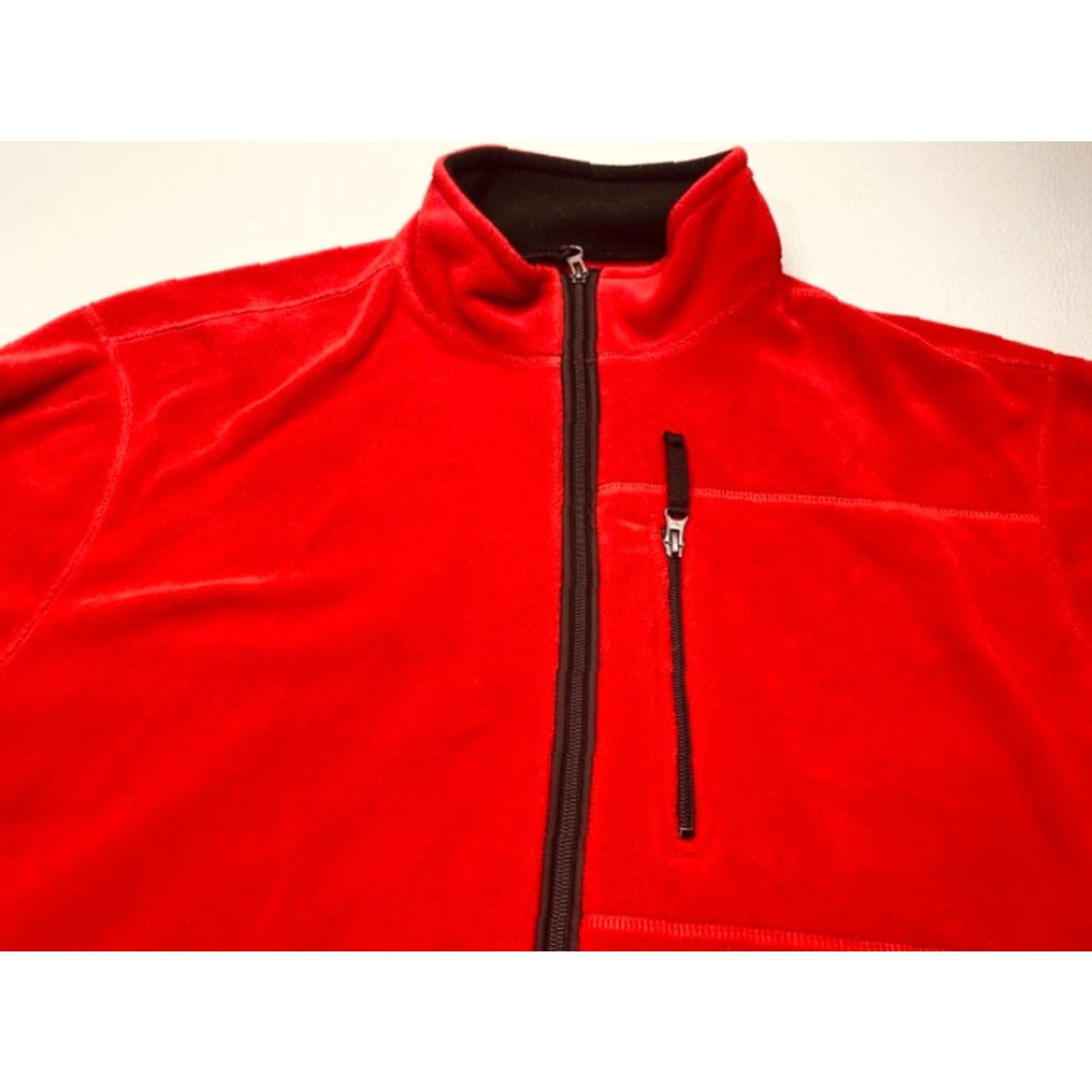 Vintage VINTAGE Polo Sport Ralph Lauren Full Zip Fleece Jacket Polartec Thermal Red XL by Polo Sport Size US XL / EU 56 / 4 - 5 Thumbnail