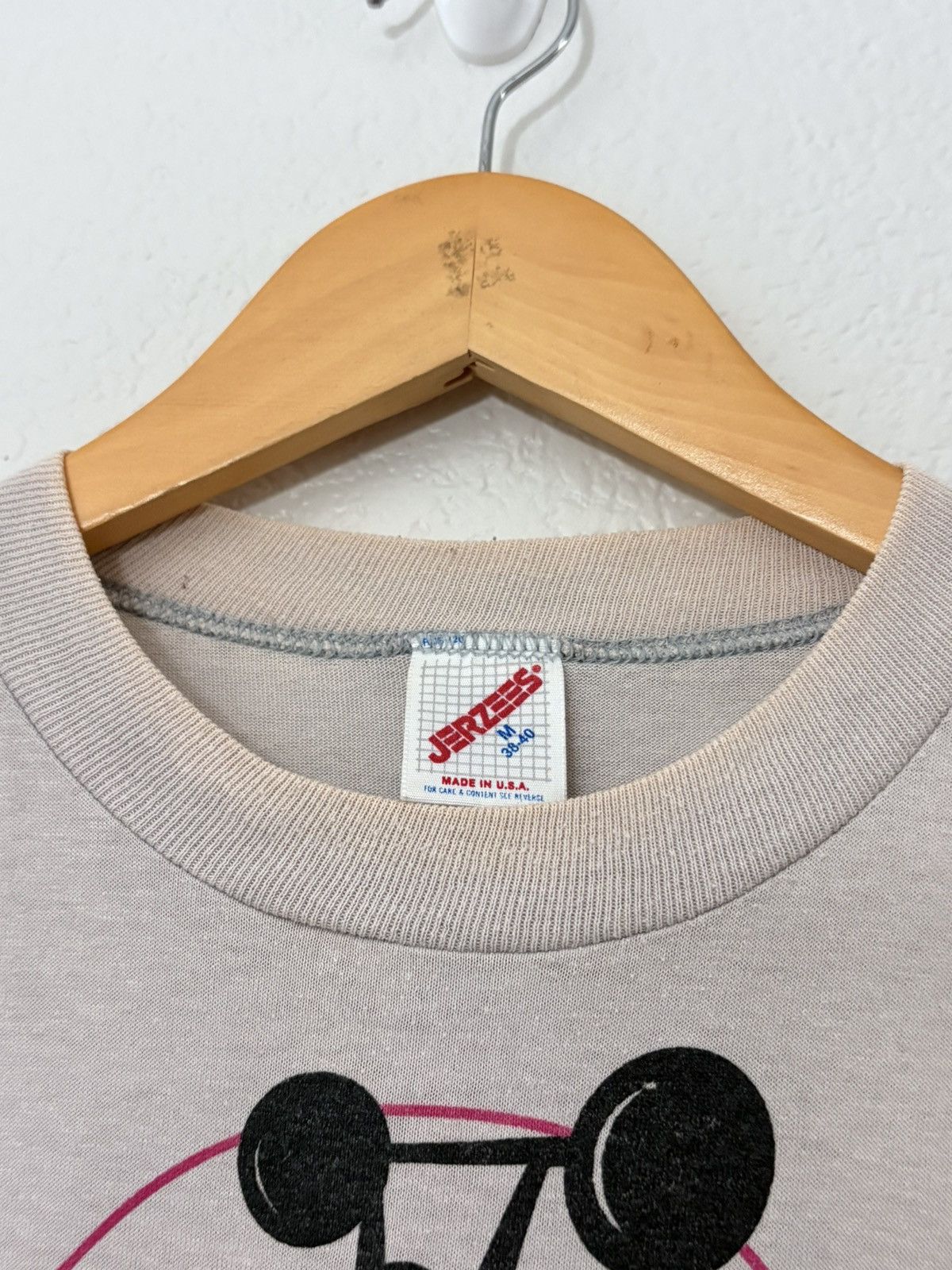 Vintage 80’s Women’s Weightlifting Word Championship Tee Size US M / EU 48-50 / 2 - 5 Thumbnail