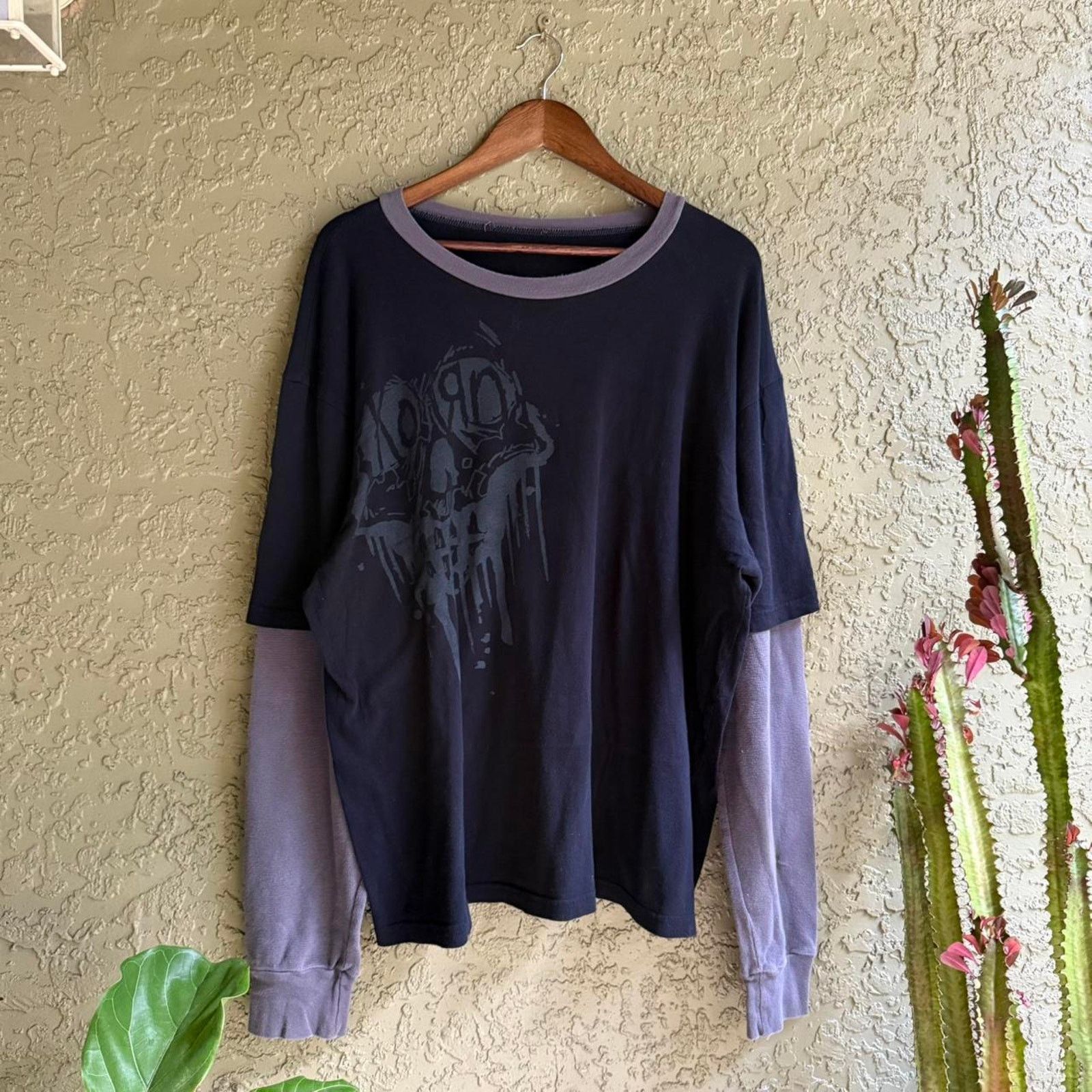 Giant Rare Vintage Korn Skull Thermal Men's XL Shirt Size US XL / EU 56 / 4 - 2 Thumbnail