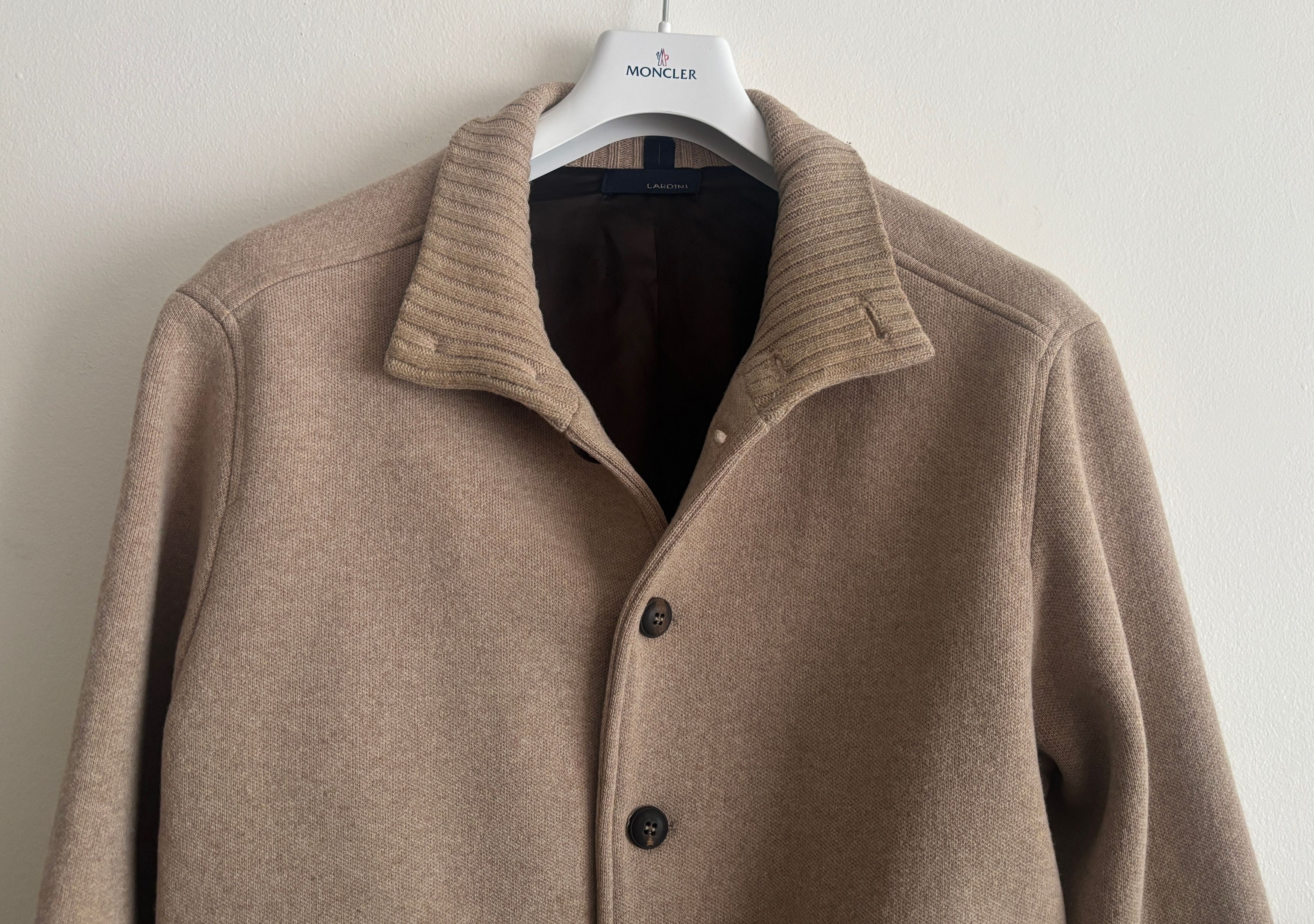 Lardini $945 Valstarino Beige Wool Cardigan/ Jacket -EU 52 M/L Size US L / EU 52-54 / 3 - 5 Thumbnail