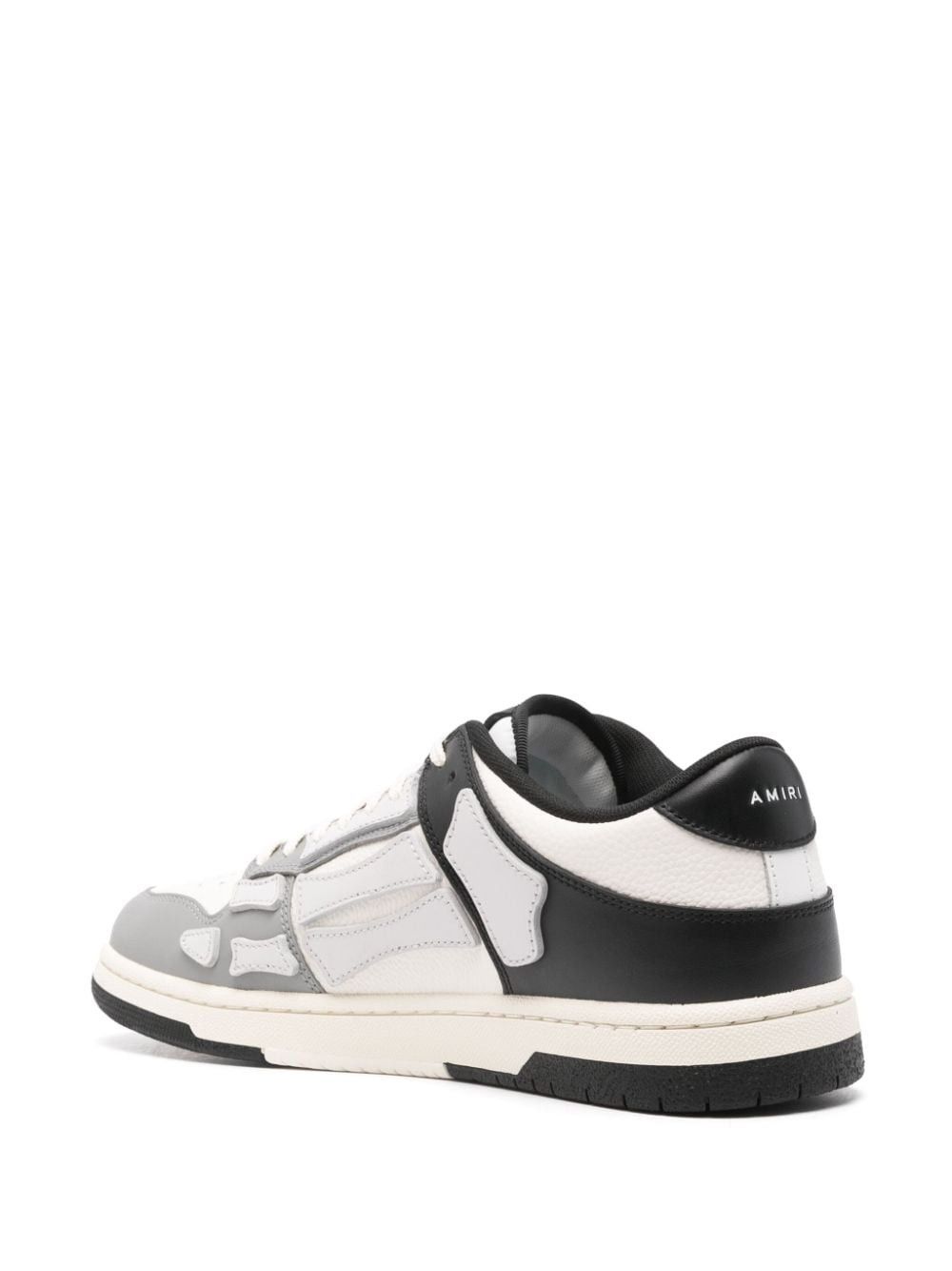 o1s1wg110625 Two-Tone Skelton Low-Top Sneakers in Multicolor