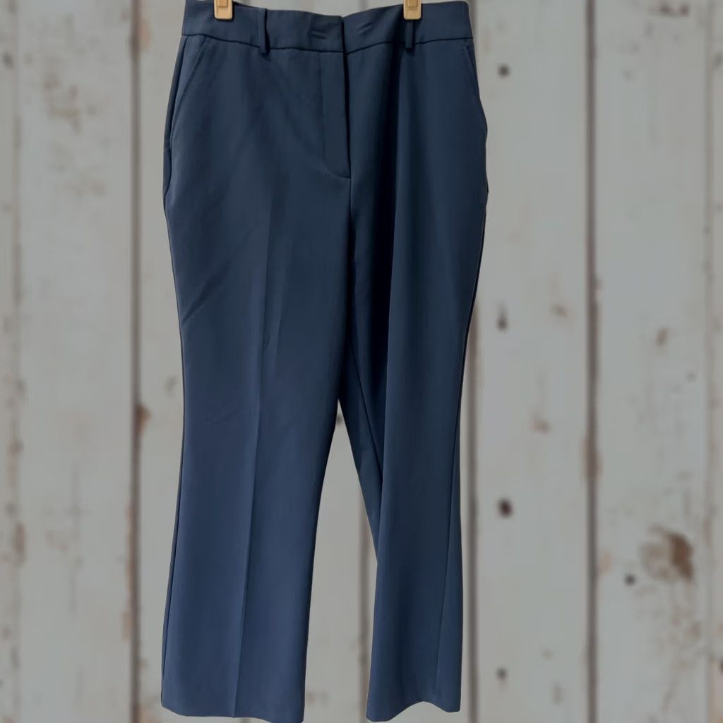 Worthington Worthington Dress Pants NWT Blue 10 High-Rise Wrinkle Free Polyester Spandex Straight Women Pants Size 32" / US 10 / IT 46 - 1 Thumbnail