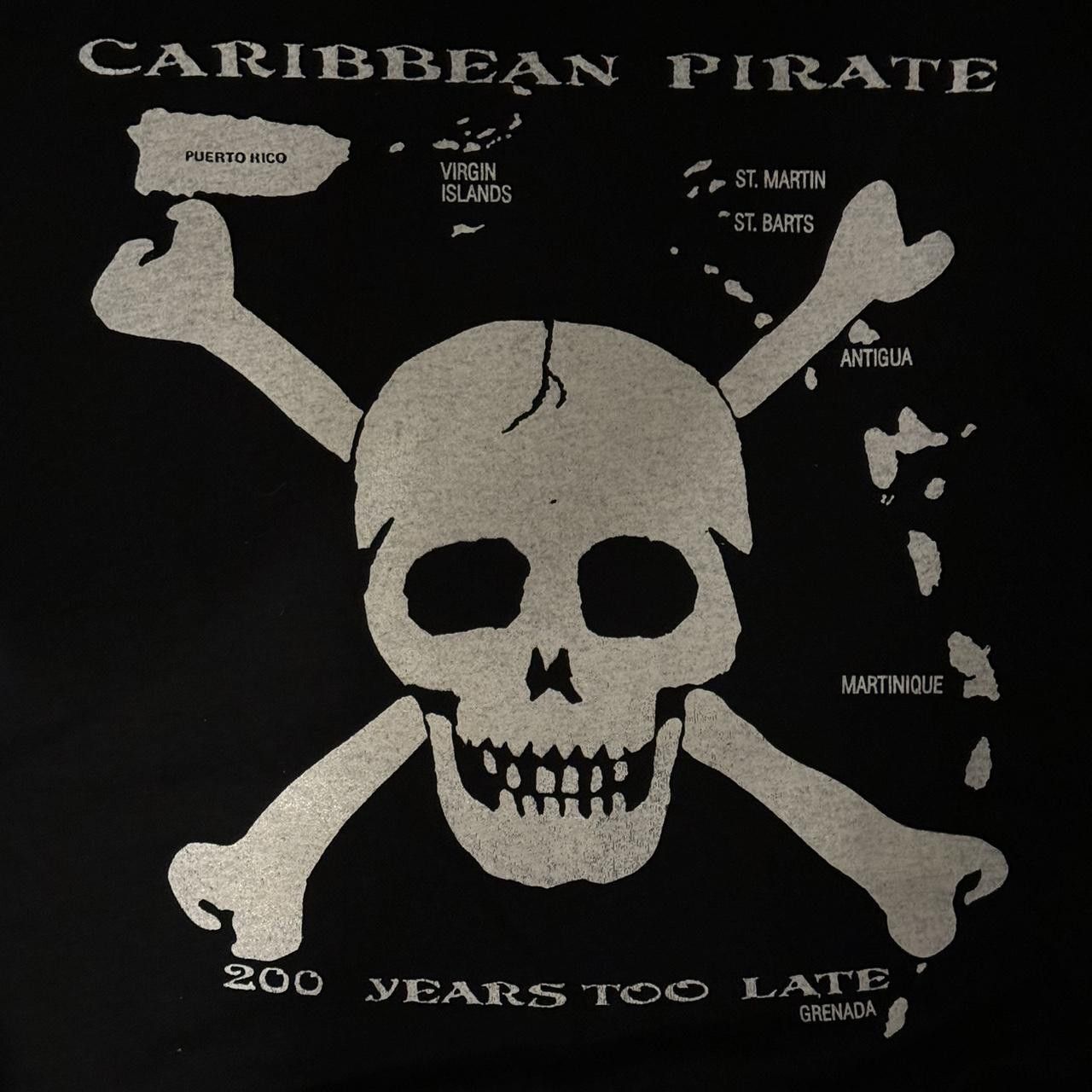 Vintage Vintage 80s Punk Caribbean Pirate tee Size US M / EU 48-50 / 2 - 4 Thumbnail