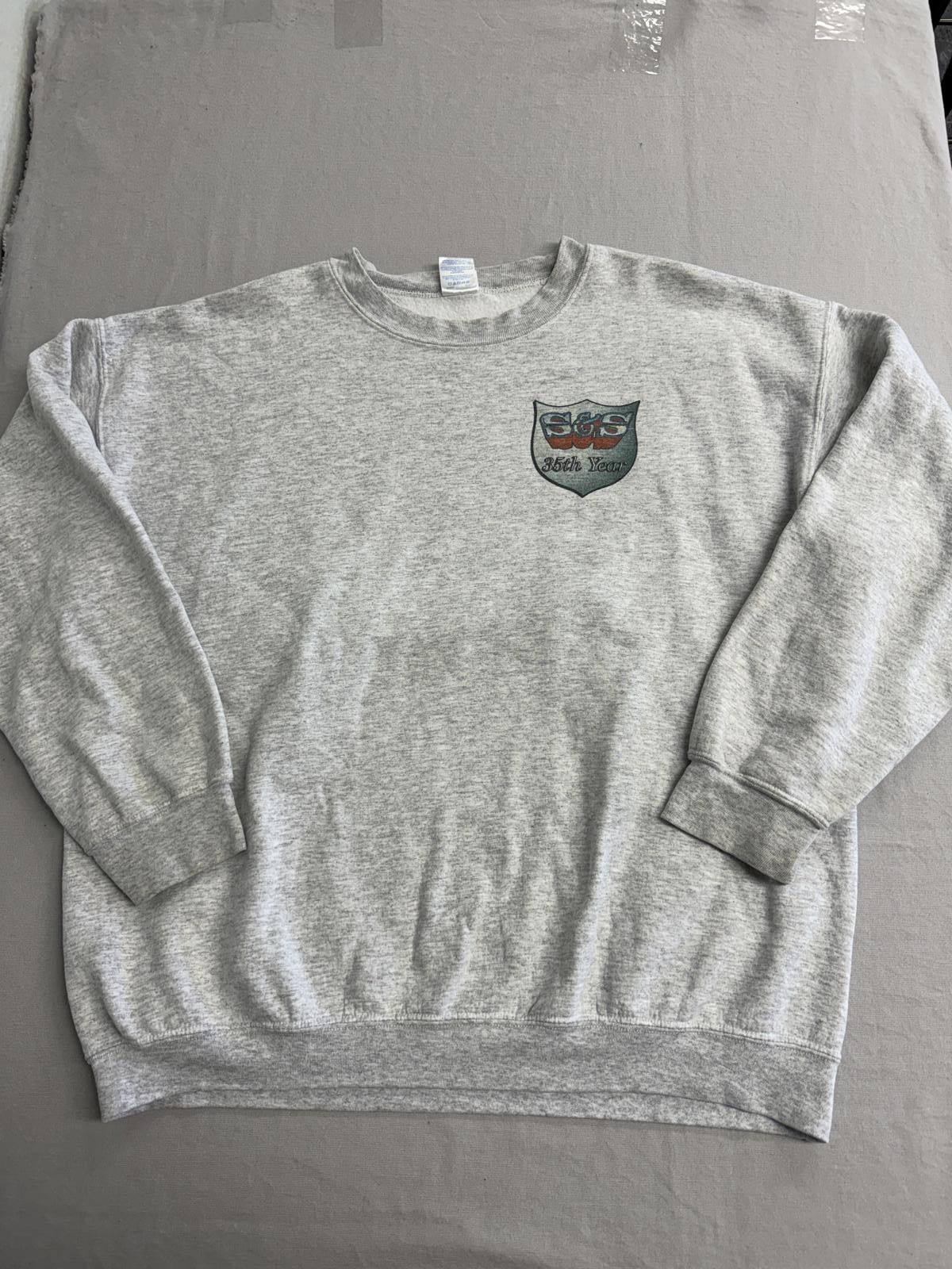 Gildan Vintage Brooklyn Crewneck - New York Skyline Twin Towers XL Size US XL / EU 56 / 4 - 2 Thumbnail