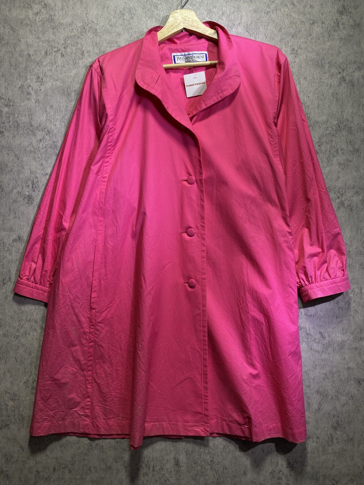 Yves Saint Laurent Yves Saint Laurent Trench Coat Jacket Size M / US 6-8 / IT 42-44 - 1 Thumbnail