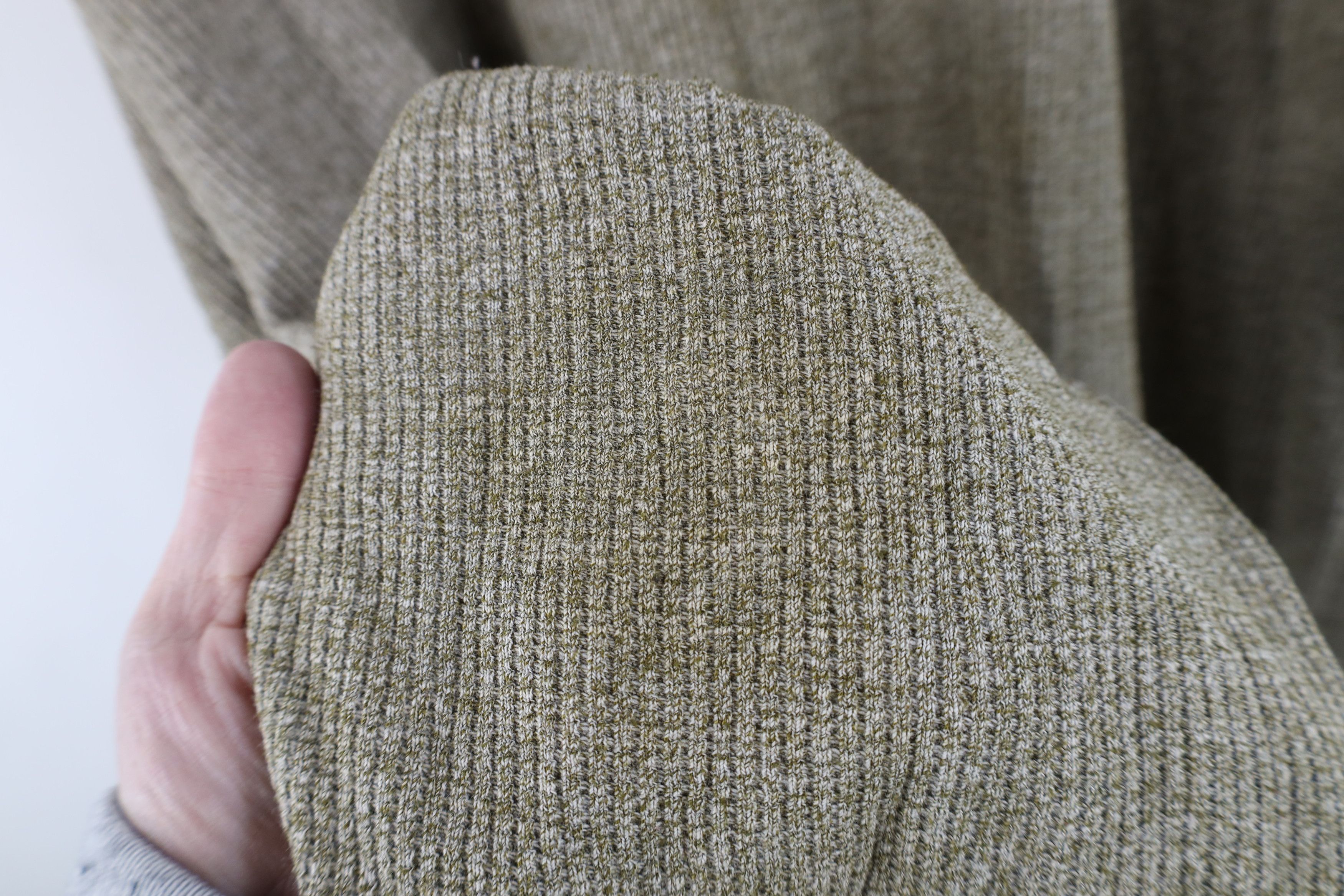 Vintage Vintage 90s Streetwear Blank Thermal Knit Henley T-Shirt Size US XXL / EU 58 / 5 - 8 Thumbnail