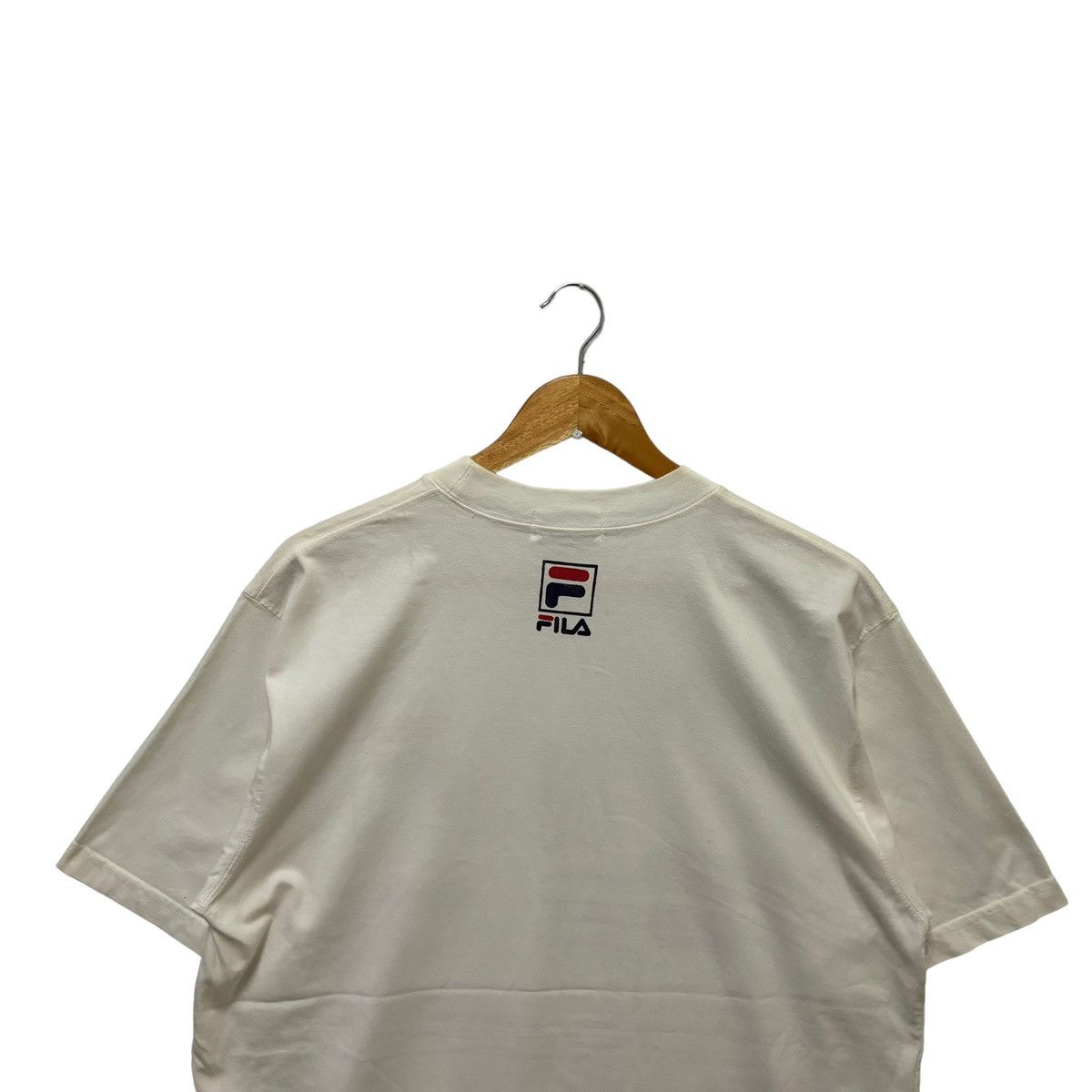 Fila × Vintage Vintage Fila Multi Logo Sportswear Tshirt Size US L / EU 52-54 / 3 - 8 Thumbnail