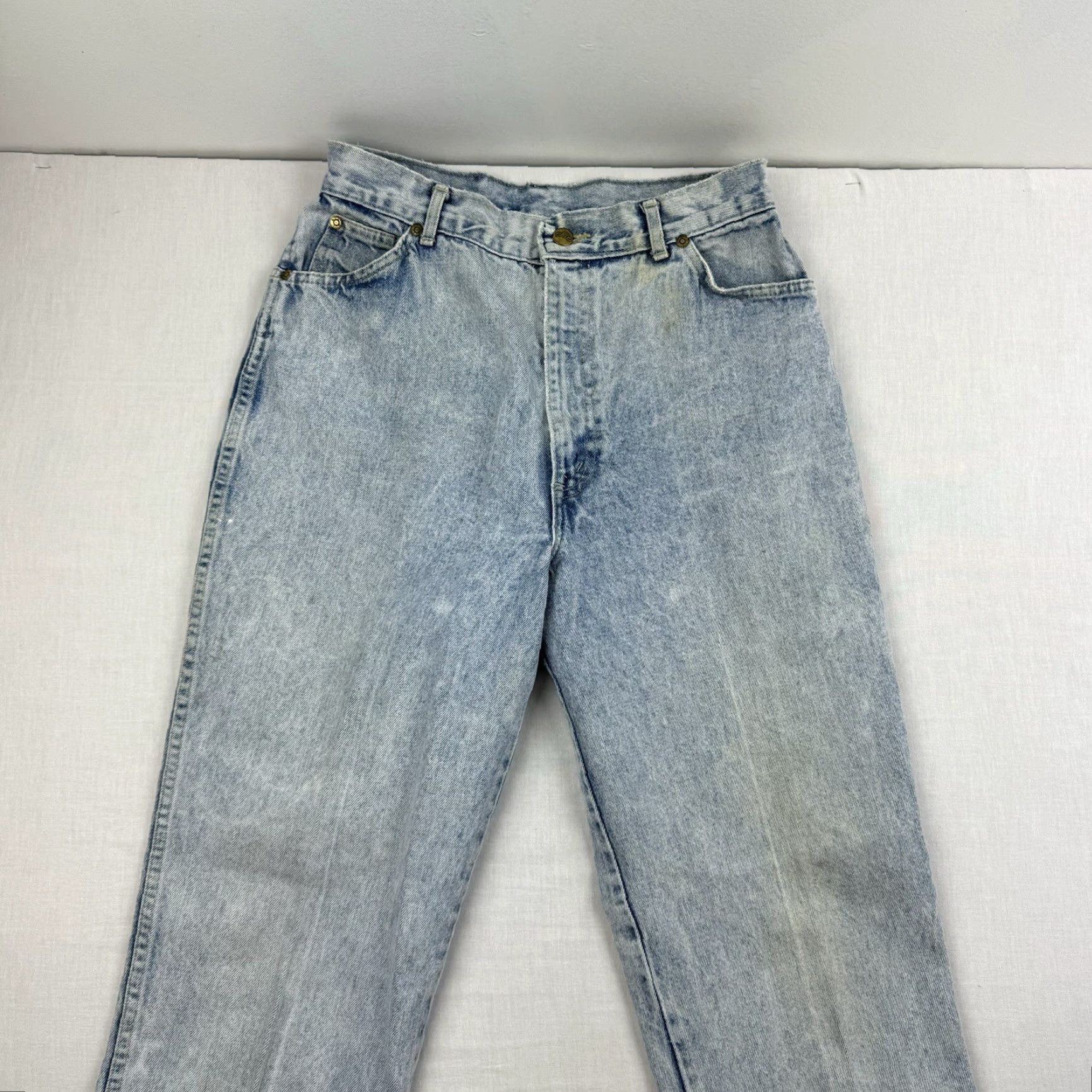 Vintage VINTAGE Chic Jeans Womens 16 Blue High Waist Mom Jeans USA Chic Regular Jeans 16 Womens Boyfriend? Size 38" / US 16 / IT 52 - 2 Thumbnail