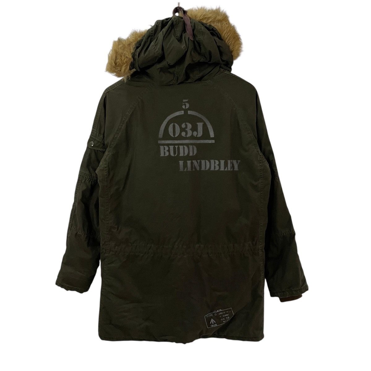 Vintage Johnbull Type D Military Hoodies Jacket