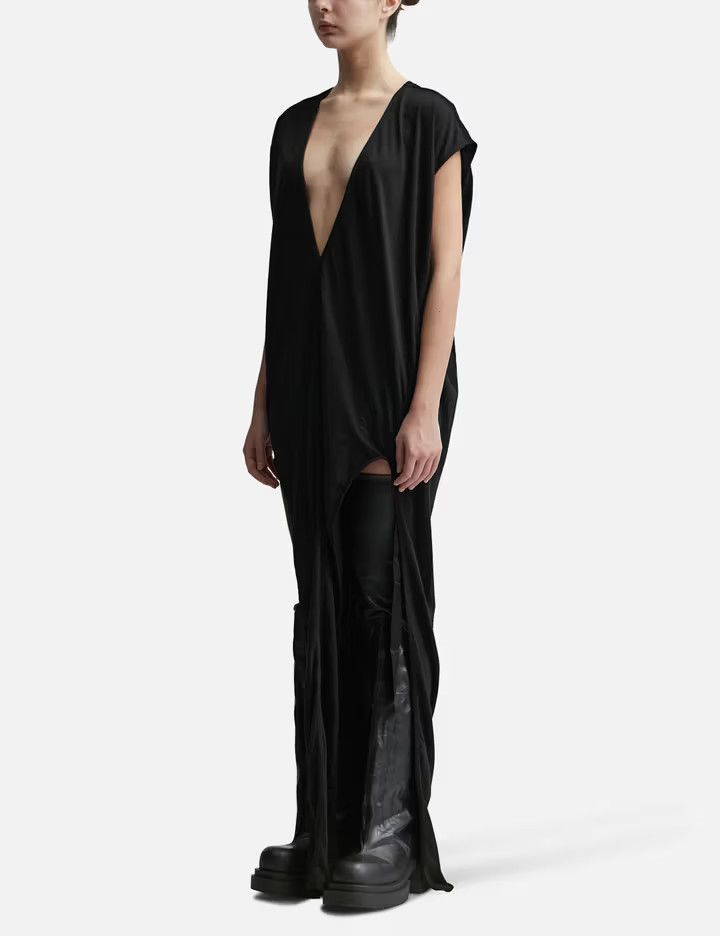 Rick Owens o1y0126 Maxi Dress in Black Size XS / US 0-2 / IT 36-38 - 2 Thumbnail