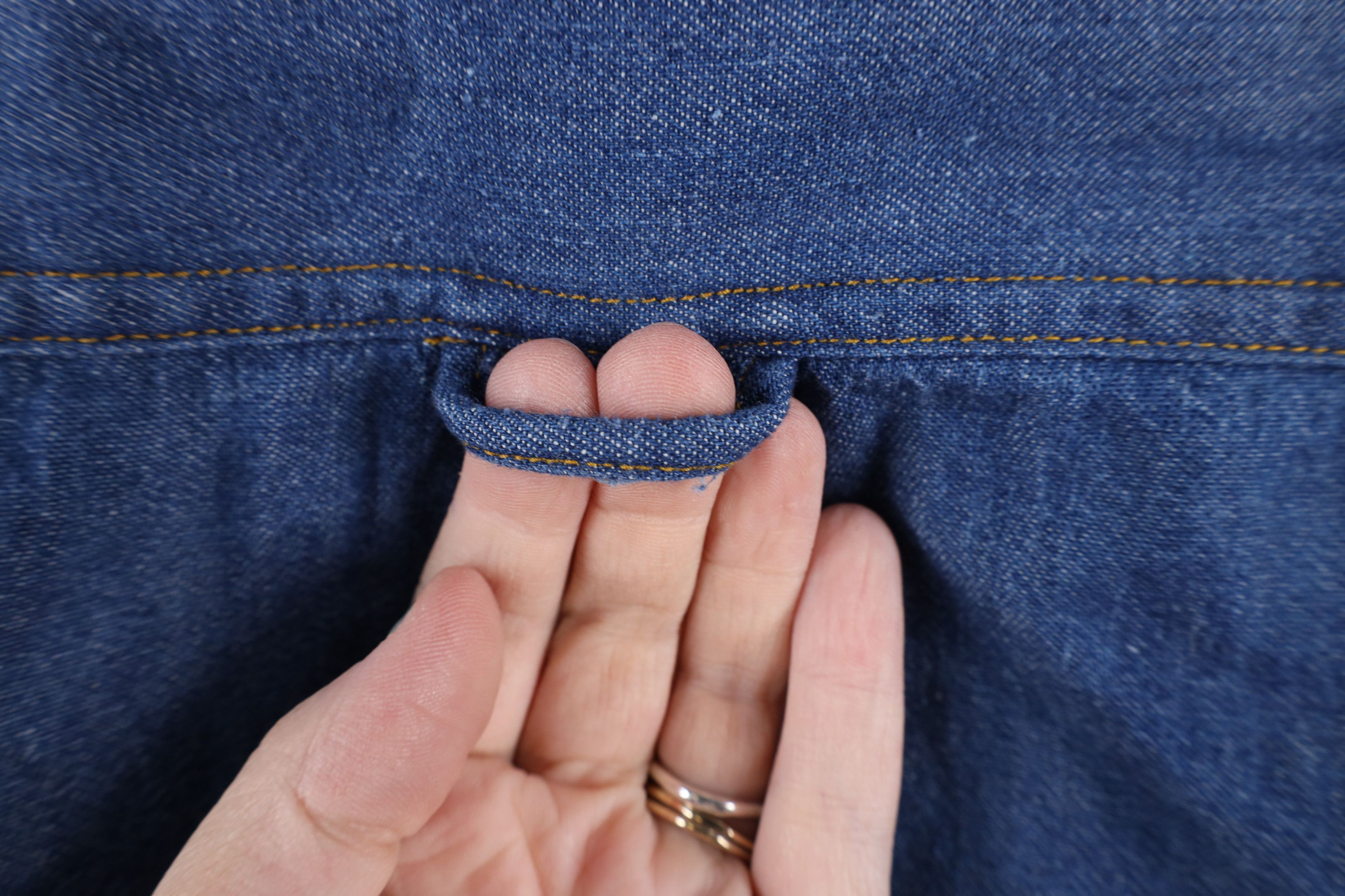 Vintage Vintage 90s Streetwear Denim Jean Button Down Shirt Blue Size US XXL / EU 58 / 5 - 9 Thumbnail