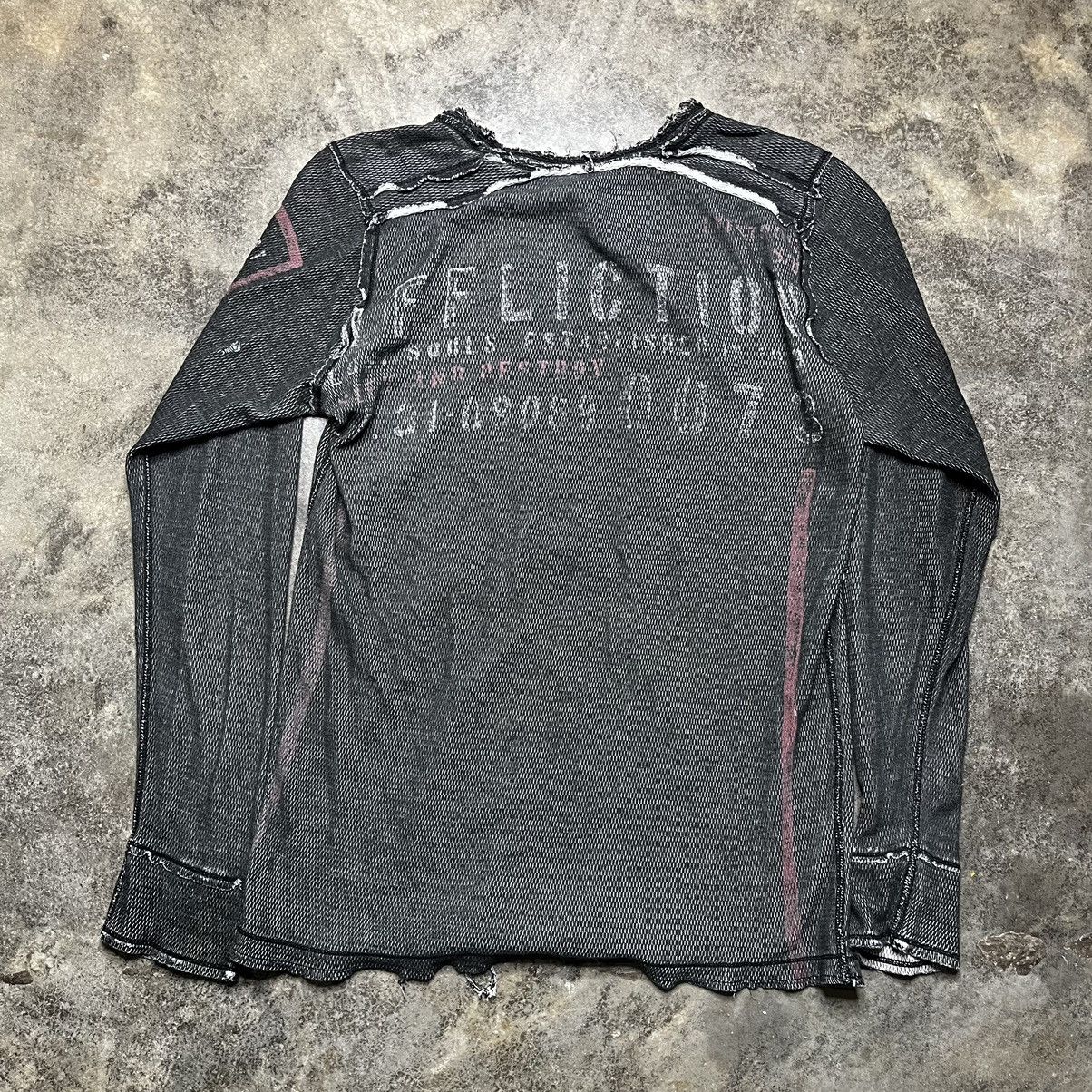 Vintage vintage y2k affliction reversible thermal tribal shirt Size US L / EU 52-54 / 3 - 4 Thumbnail