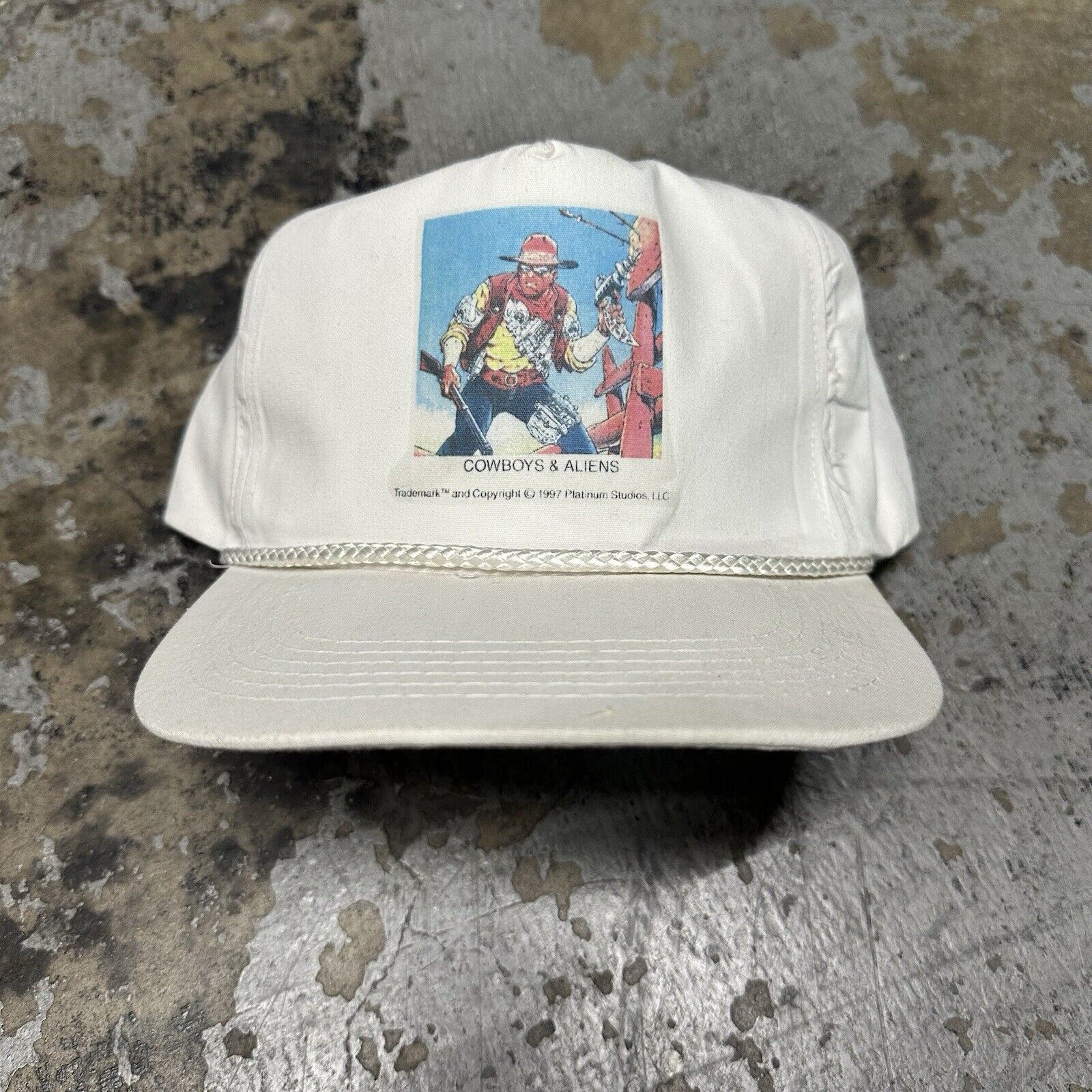 Marvel Comics × Vintage Vintage 90s Cowboys & Aliens Comic Book Promo Snapback Hat Size ONE SIZE - 1 Thumbnail
