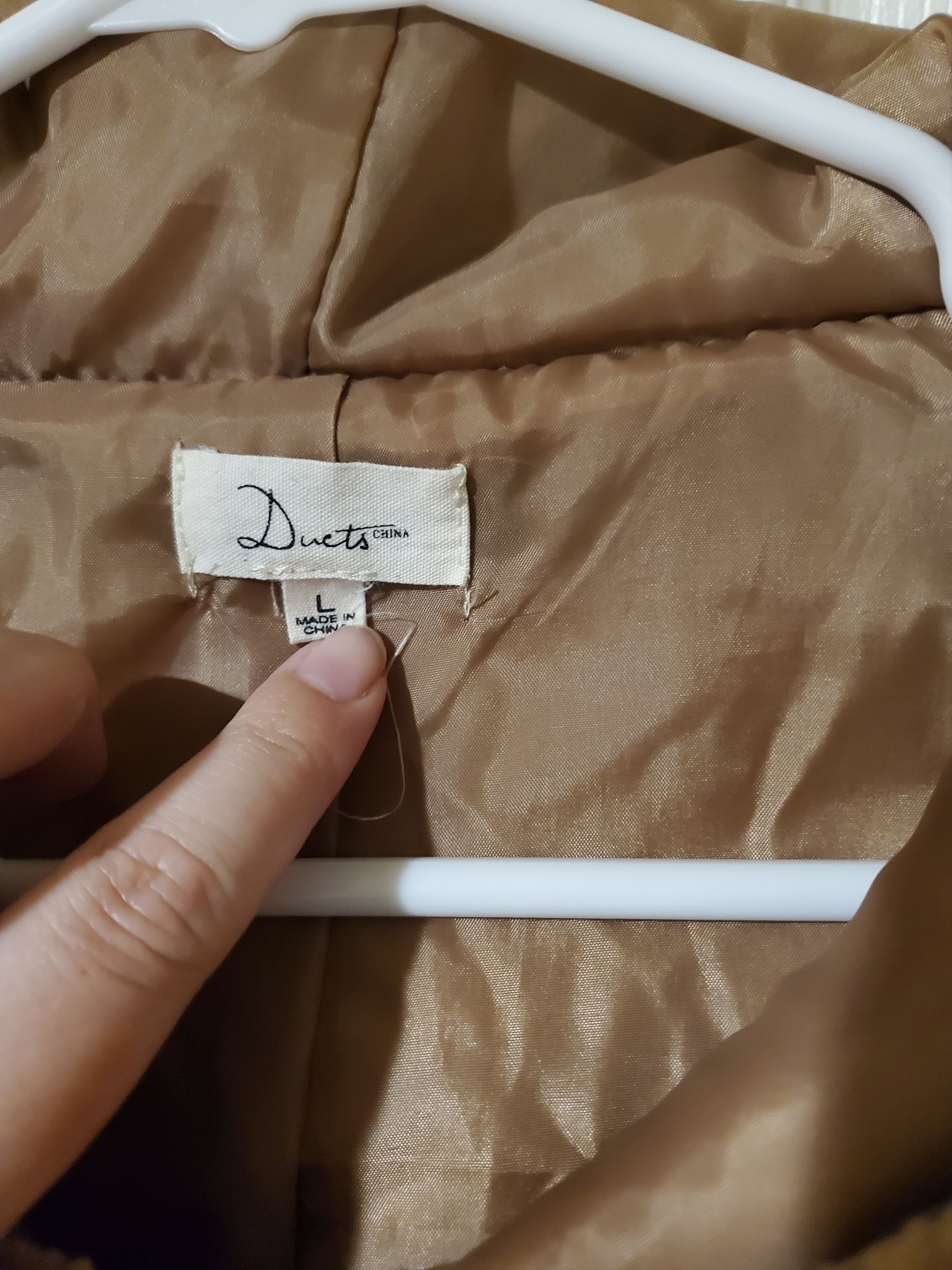 Other Tan sherpa "teddy bear" hoodie (size L) Size L / US 10 / IT 46 - 3 Thumbnail