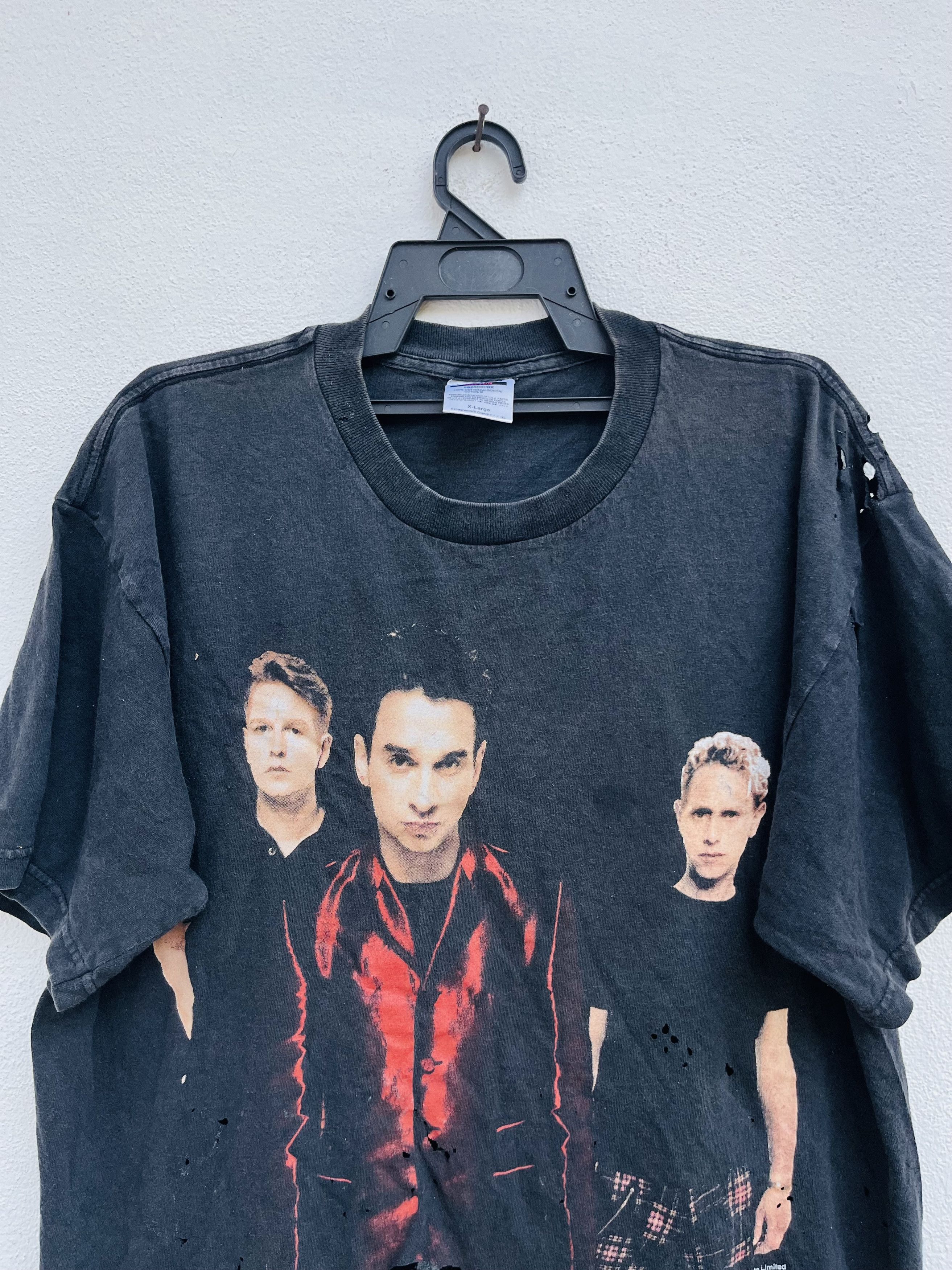 Band Tees × Vintage Vintage 90s Depeche Mode The Single Tour 86-98 Shirt Size US XL / EU 56 / 4 - 3 Thumbnail