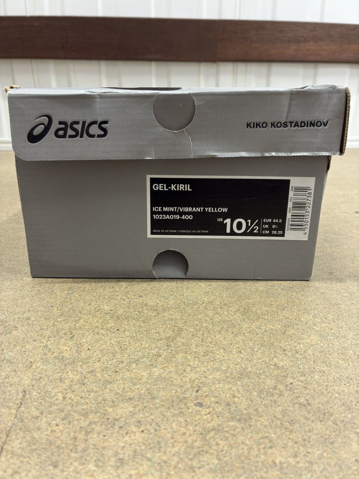 Asics × Kiko Kostadinov ASICS KIKO KOSTADINOV GEL KIRIL ICE MINT VIBRANT YELLOW BLUE Size US 10.5 / EU 43-44 - 3 Thumbnail