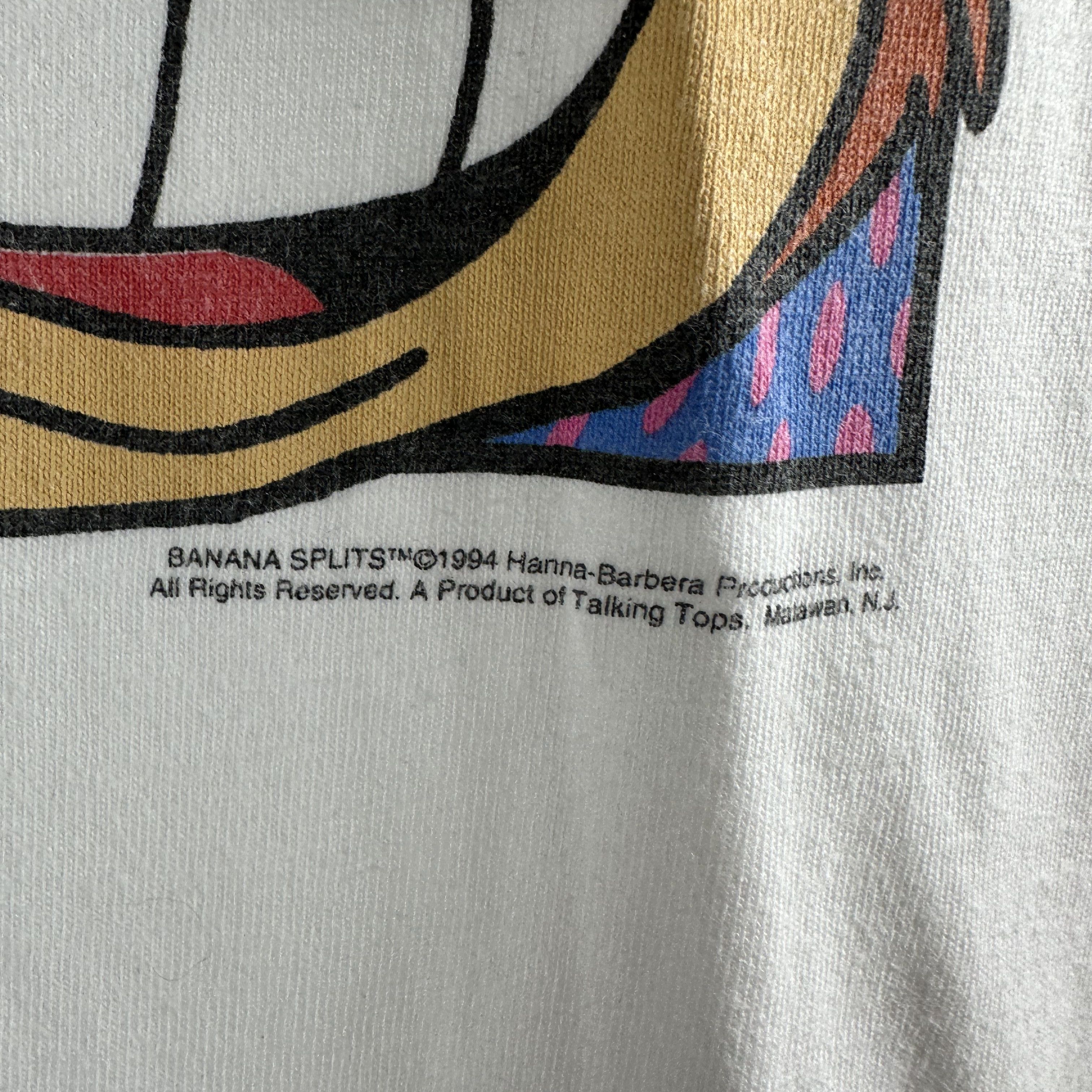 Vintage ​​Vintage 1994 Banana Splits Hanna-Barbera TV Show T-shirt Size US M / EU 48-50 / 2 - 3 Thumbnail
