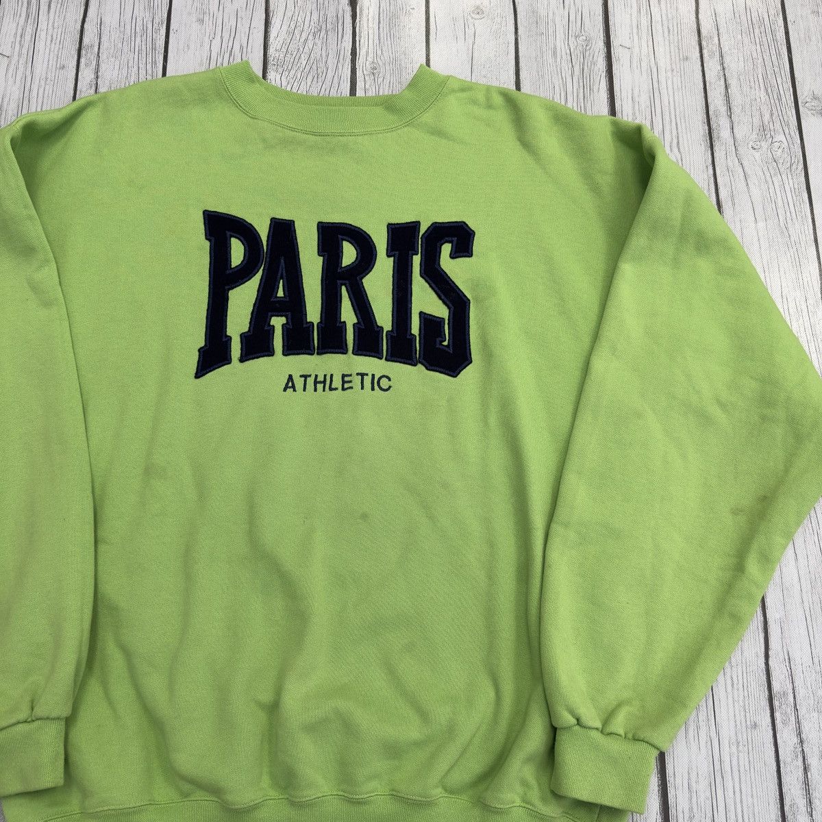 Vintage Vintage Paris sweatshirt Size US XXL / EU 58 / 5 - 3 Thumbnail