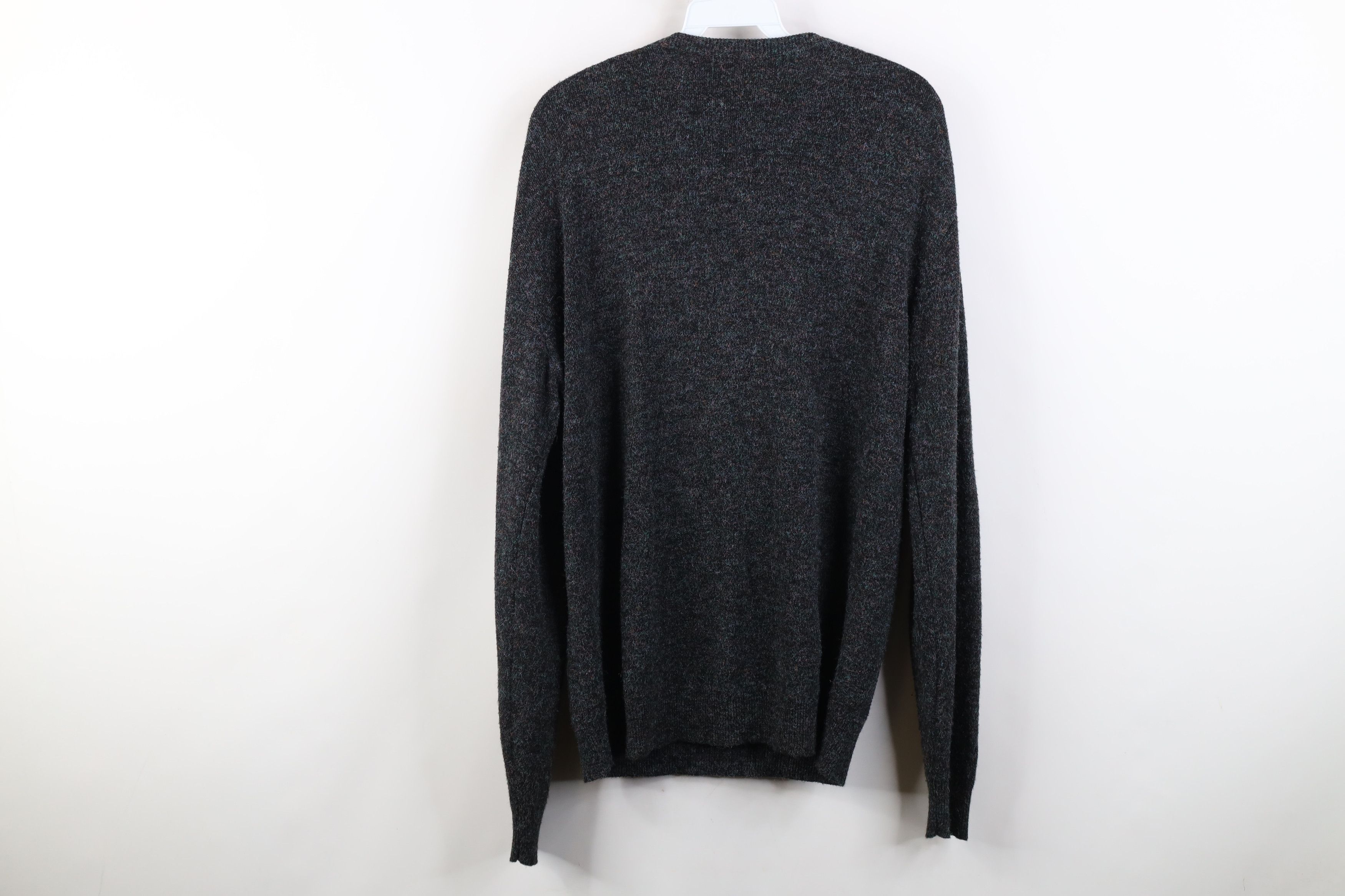 Vintage Vintage 70s Rayon Gabardine Blend Knit V-Neck Sweater USA Size US XL / EU 56 / 4 - 7 Thumbnail