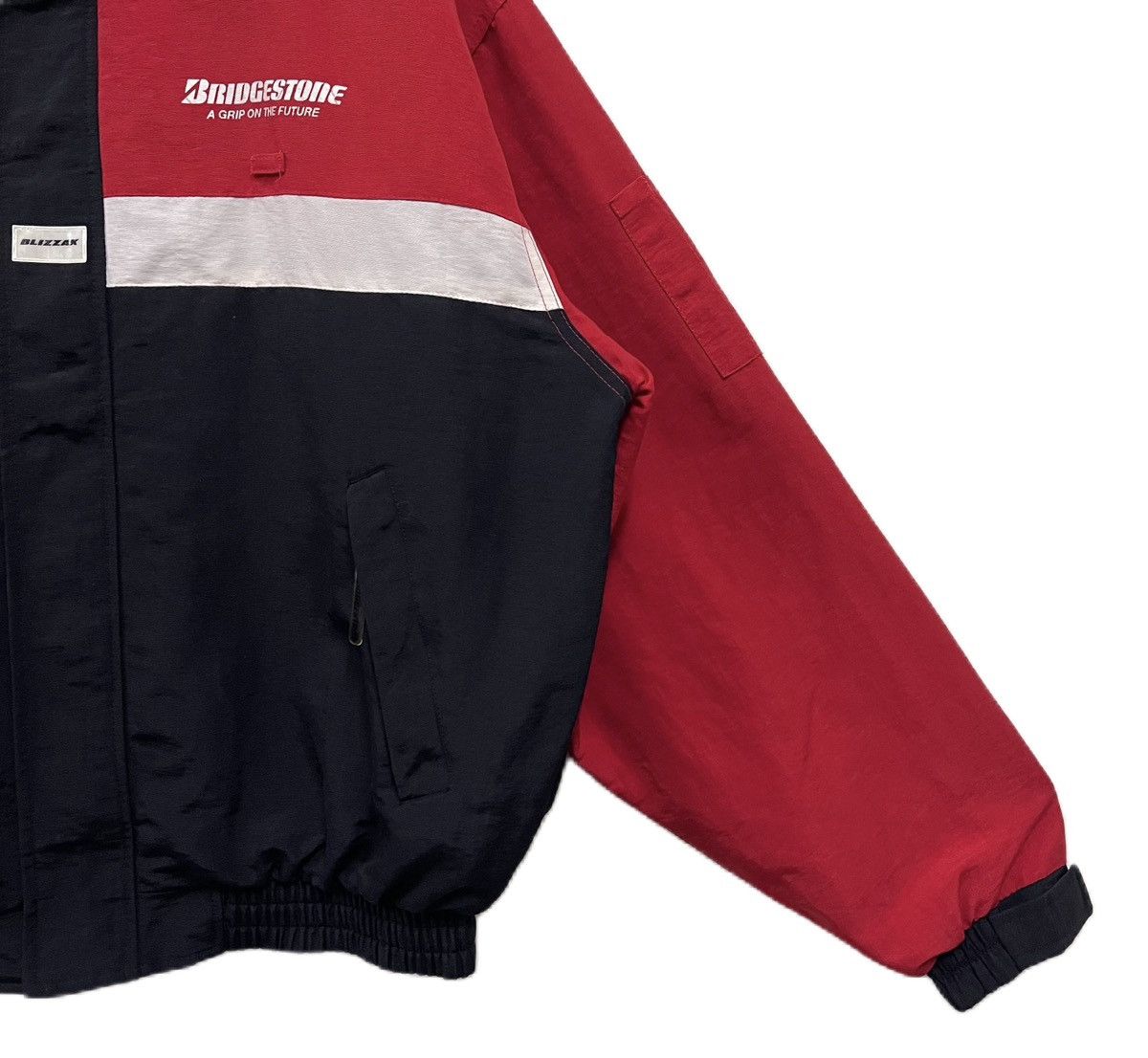 Vintage Vintage Bridgestone Blizzark Bomber Jacket Tire Company Size US XL / EU 56 / 4 - 6 Thumbnail
