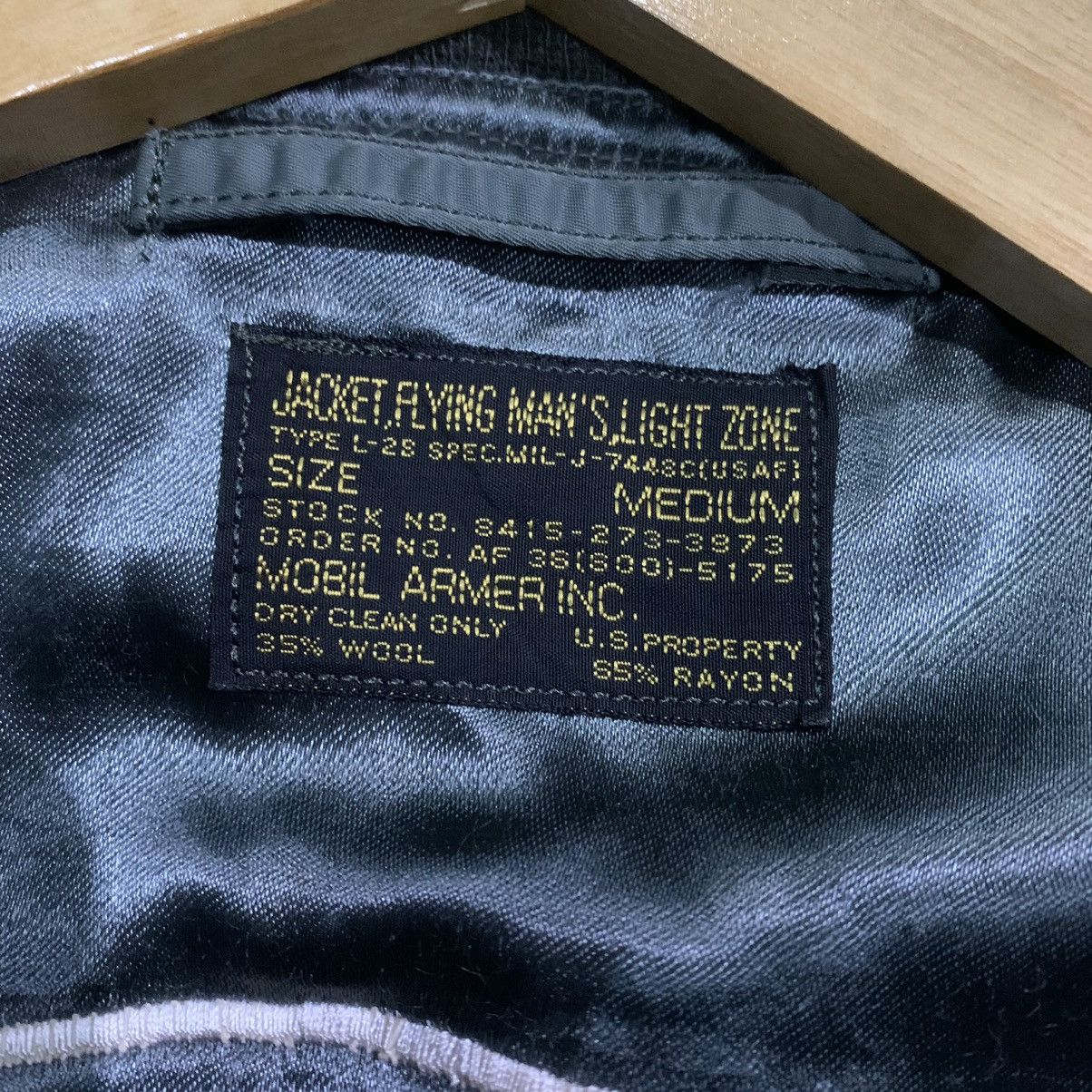 Vintage Vintage Lucky Strike L-2B Military Bomber Jacket Size US M / EU 48-50 / 2 - 7 Thumbnail