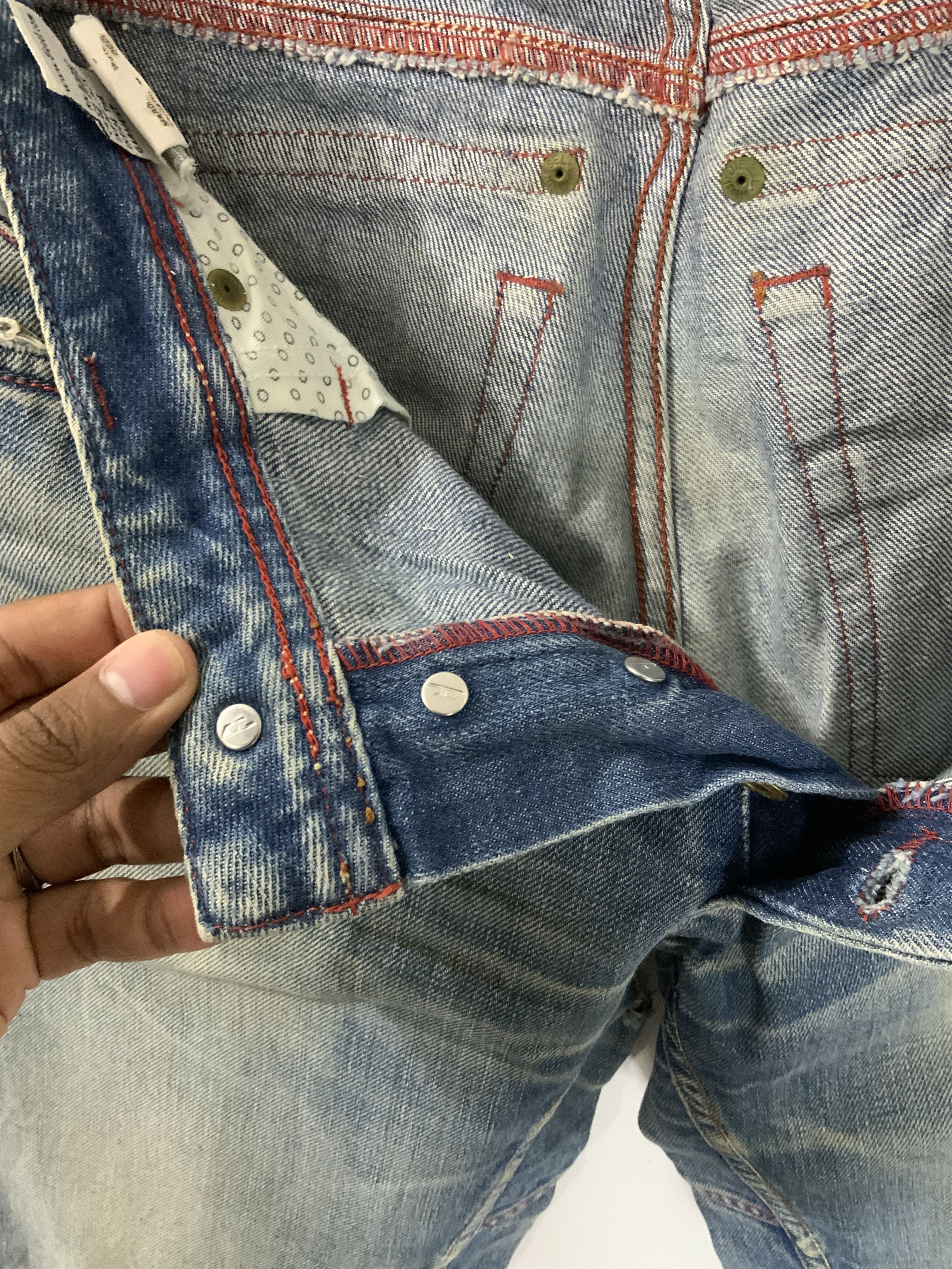 Japanese Brand Diesel Only the Brave Man Denim Division Jeans Size US 28 / EU 44 - 18 Thumbnail