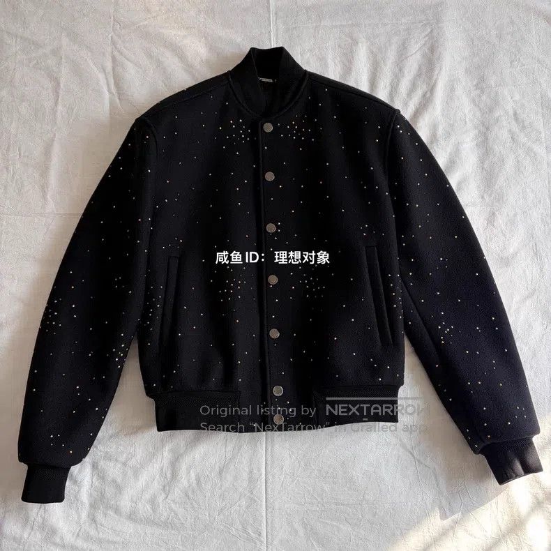 Versace Versace Heavy jackets and gold and silver rhinestones embe Size L / US 10 / IT 46 - 1 Thumbnail