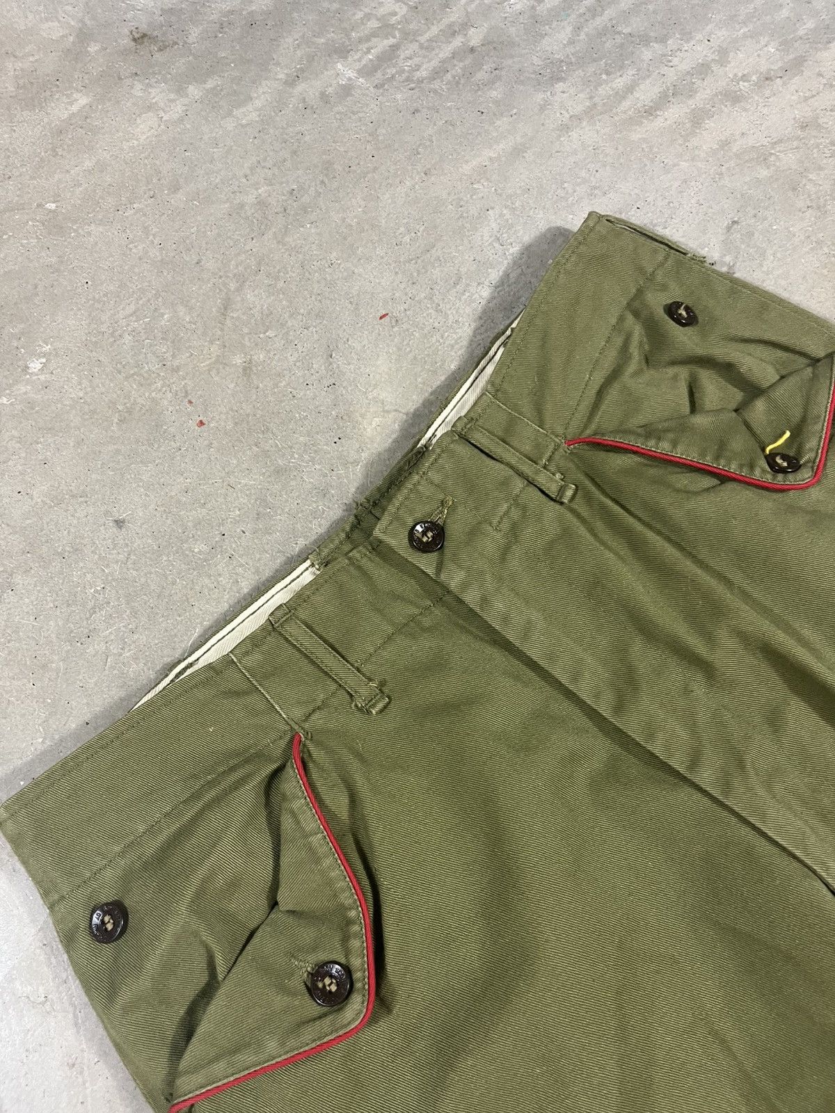 Vintage Vintage 60s Boy Scouts Uniform Pants Faded Green 30x28 Size US 30 / EU 46 - 3 Thumbnail