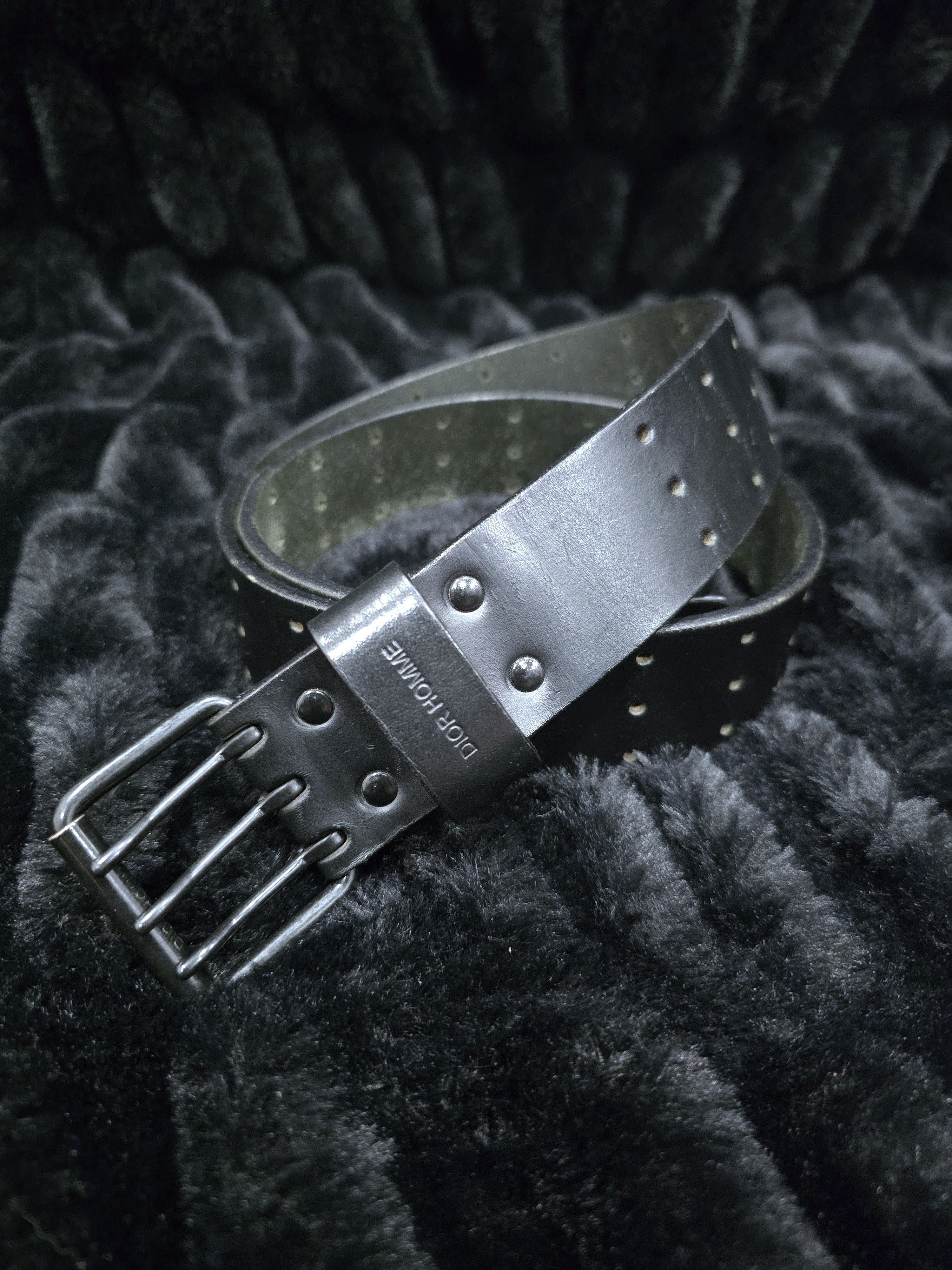 Dior × Hedi Slimane Dior Homme AW05 H Belt | Grailed