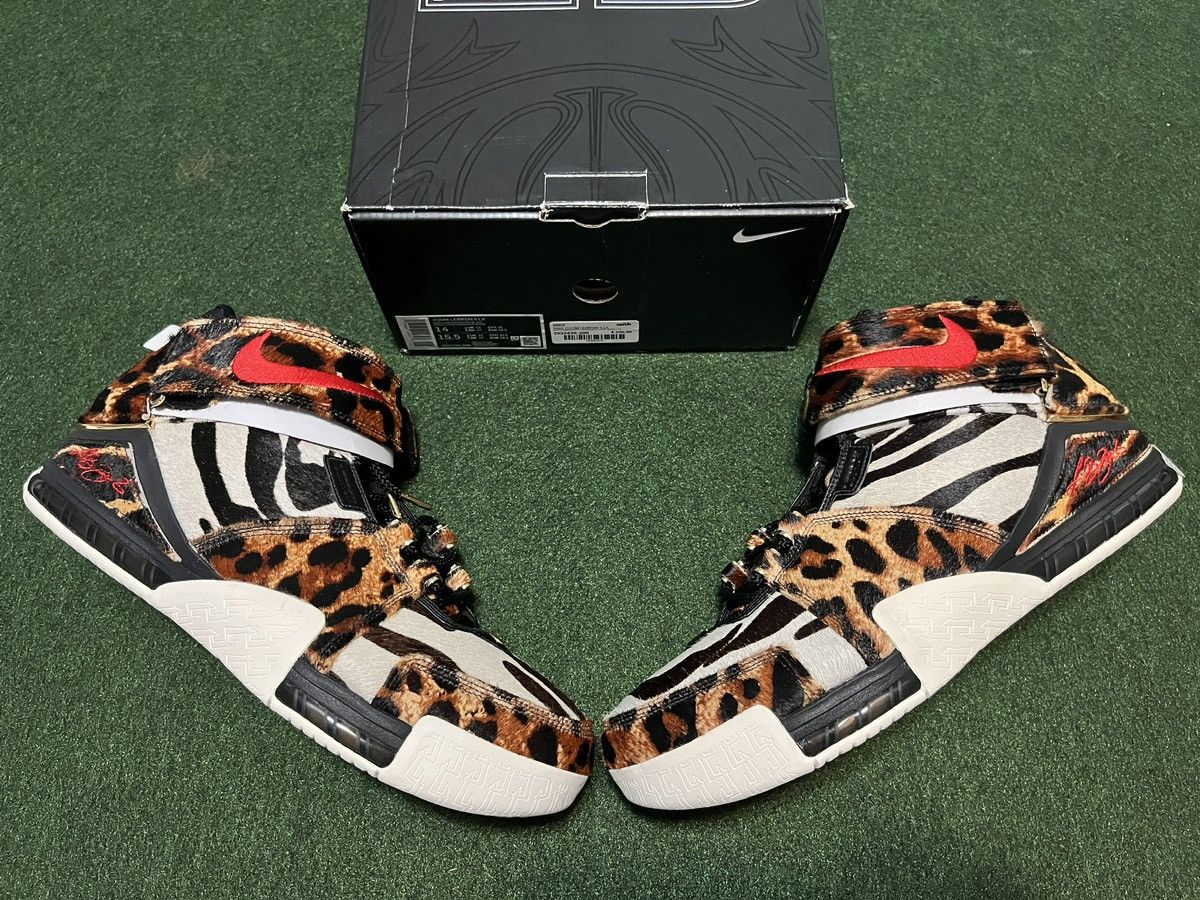Nike NIKE ZOOM LEBRON 2 LX BEAST KING OF THE JUNGLE II sz 14 Size US 14 / EU 47 - 2 Thumbnail