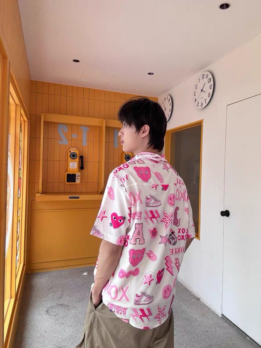 Other Graffiti Button Up Short Sleeve Shirt Size US M / EU 48-50 / 2 - 4 Thumbnail