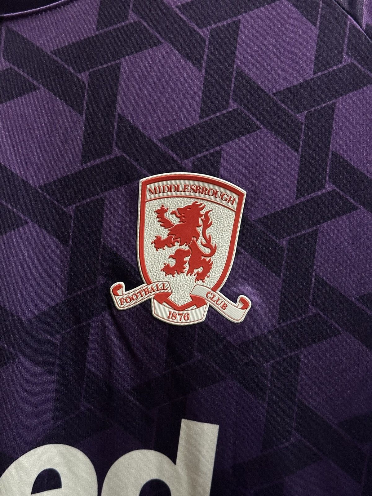 Hummel Very Rare Soccer Long Sleeve Middlesbrough 1876 Football. Size US L / EU 52-54 / 3 - 2 Thumbnail