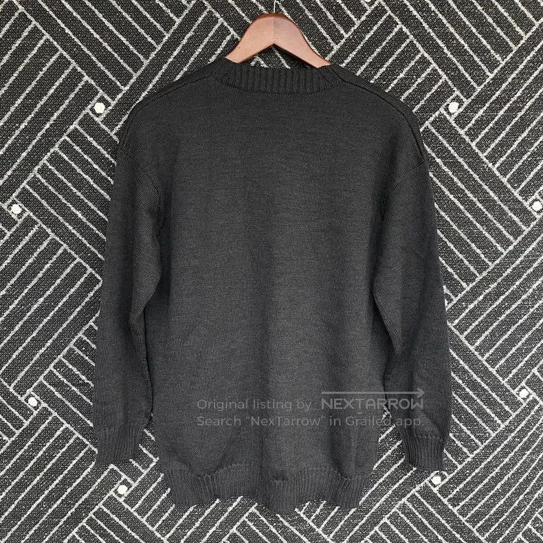 Fendi Fendi Charcoal gray cashmere V-neck cardigan sweater Size XXS / US 00 / IT 34 - 2 Thumbnail
