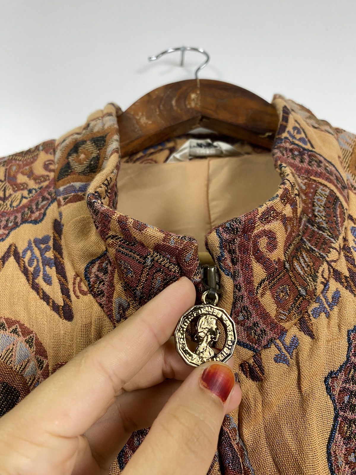 Japanese Brand × Vintage Vintage Japanesse Pesley Jacket Size US M / EU 48-50 / 2 - 10 Thumbnail