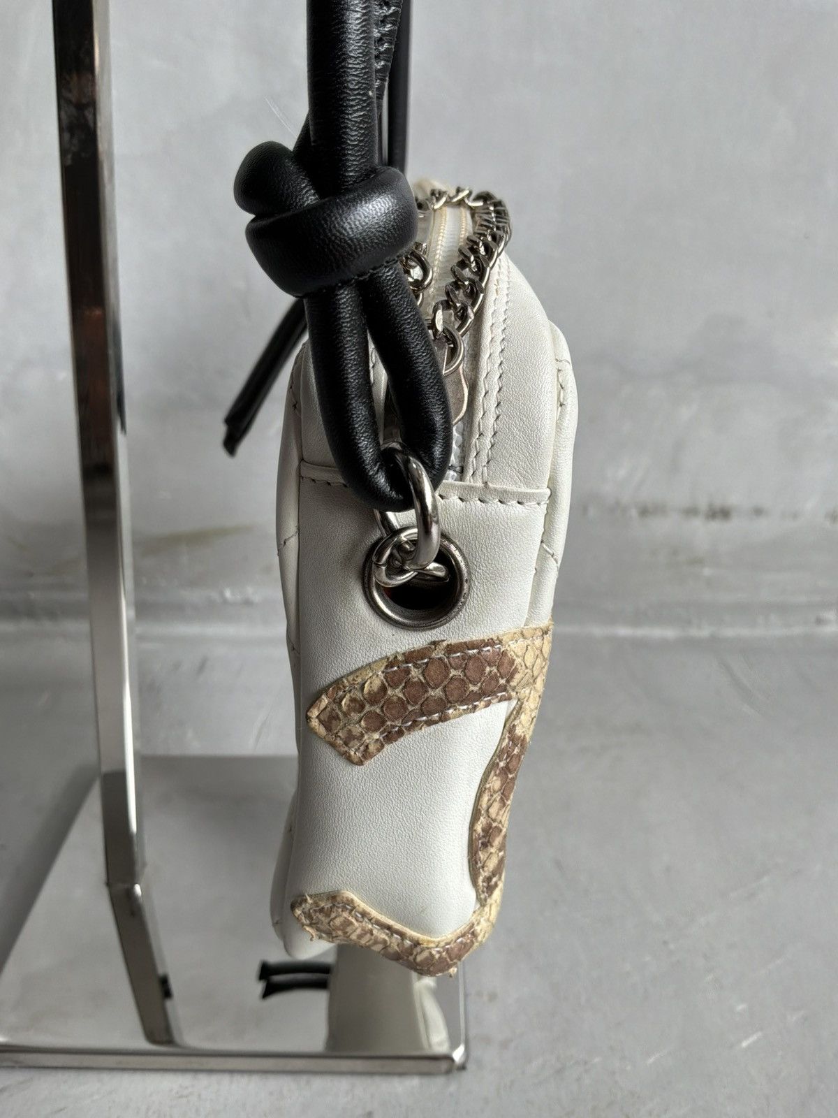 Chanel 2004 Chanel - Python CC Cambon Pochette Bag Size ONE SIZE - 10 Thumbnail