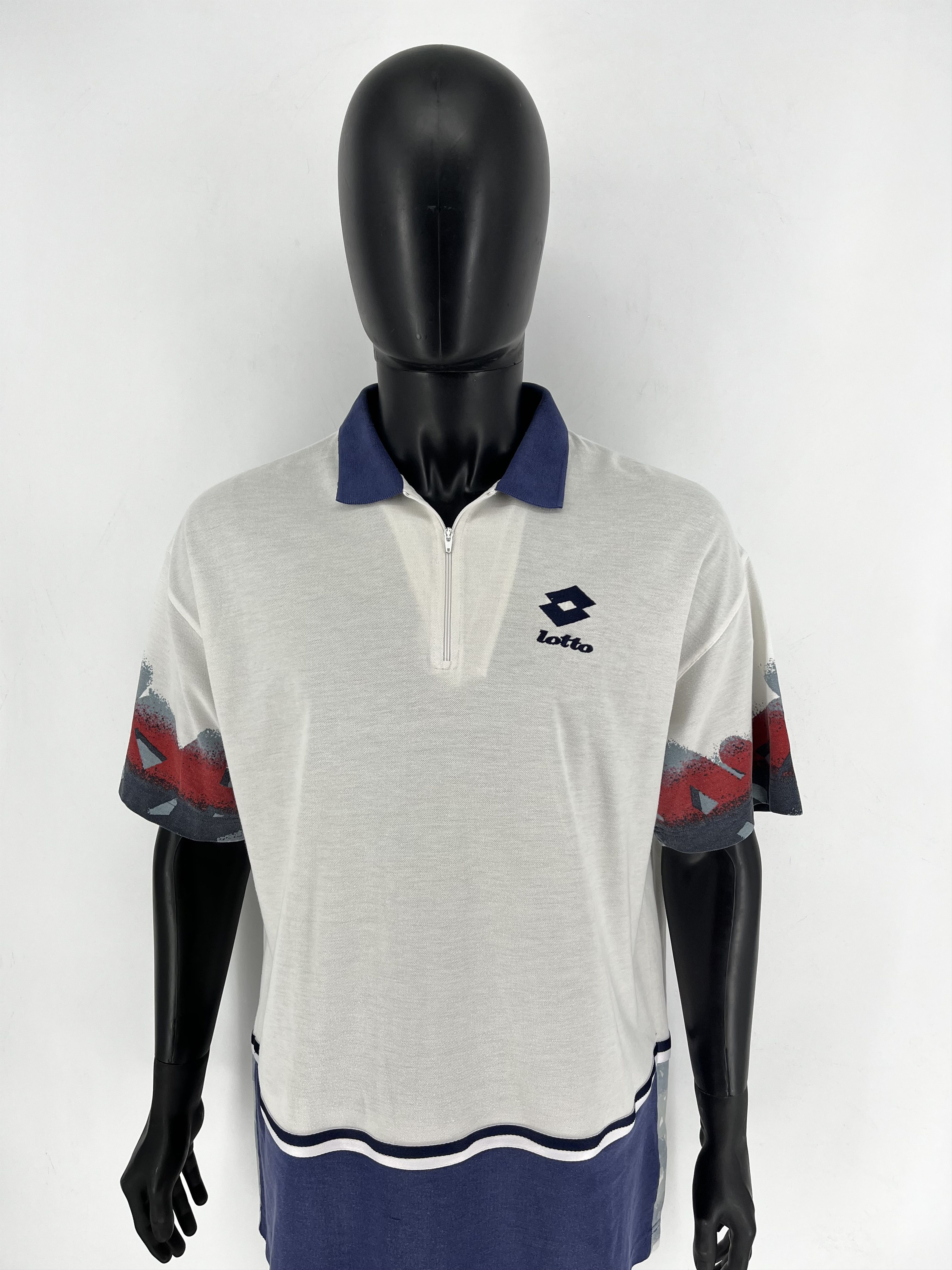 Other Vintage Lotto Q-Zip Polo Large TENNIS ITALIANO Size US L / EU 52-54 / 3 - 5 Thumbnail