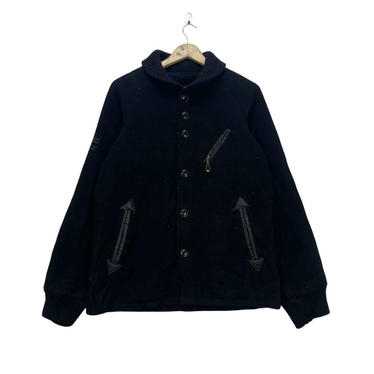 45rpm × Blue Blue Japan × Toyo Enterprises Japanese Brand Aero Postale Handmade Jacket Size US M / EU 48-50 / 2 - 1 Thumbnail